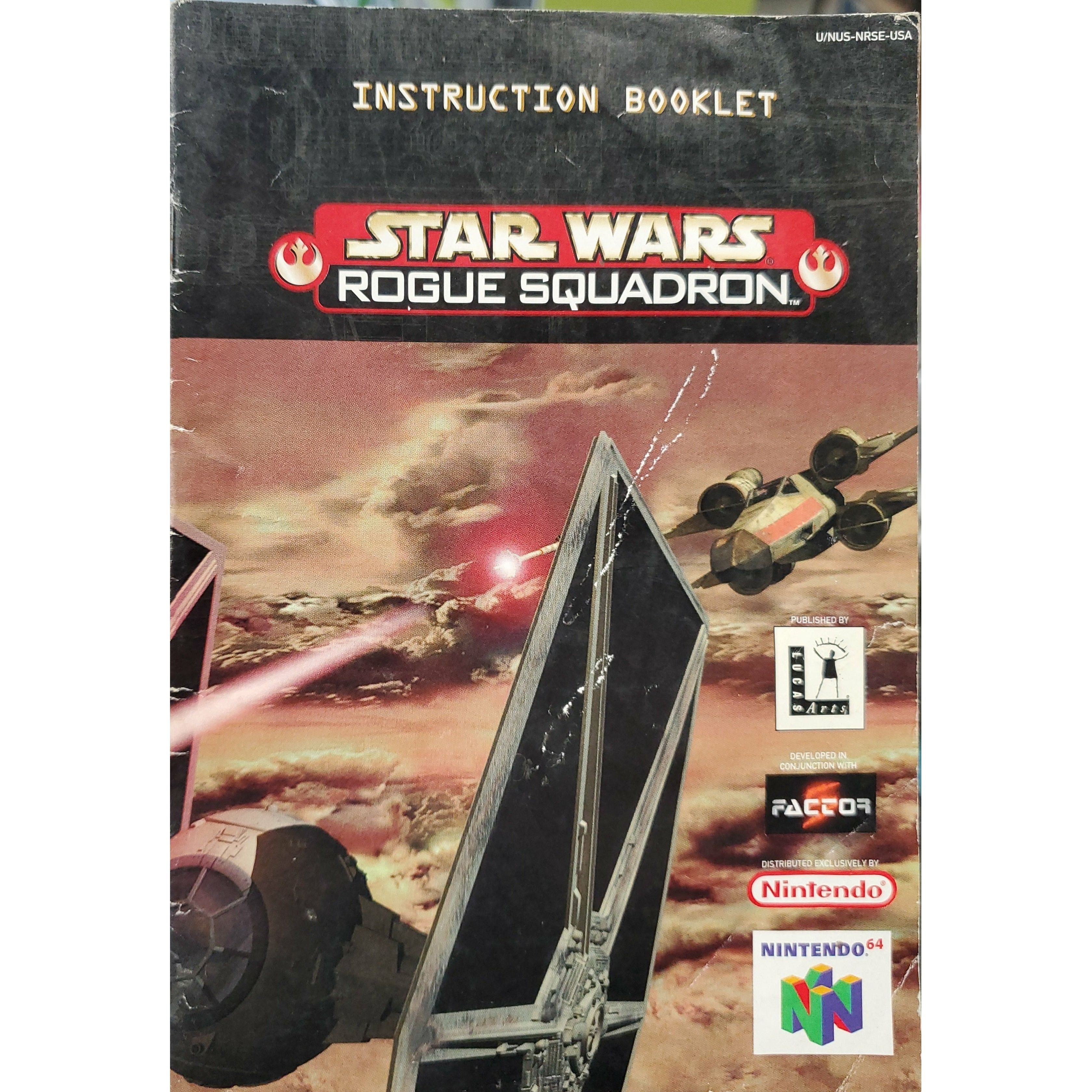 N64 - Star Wars Rogue Squadron (Manual)