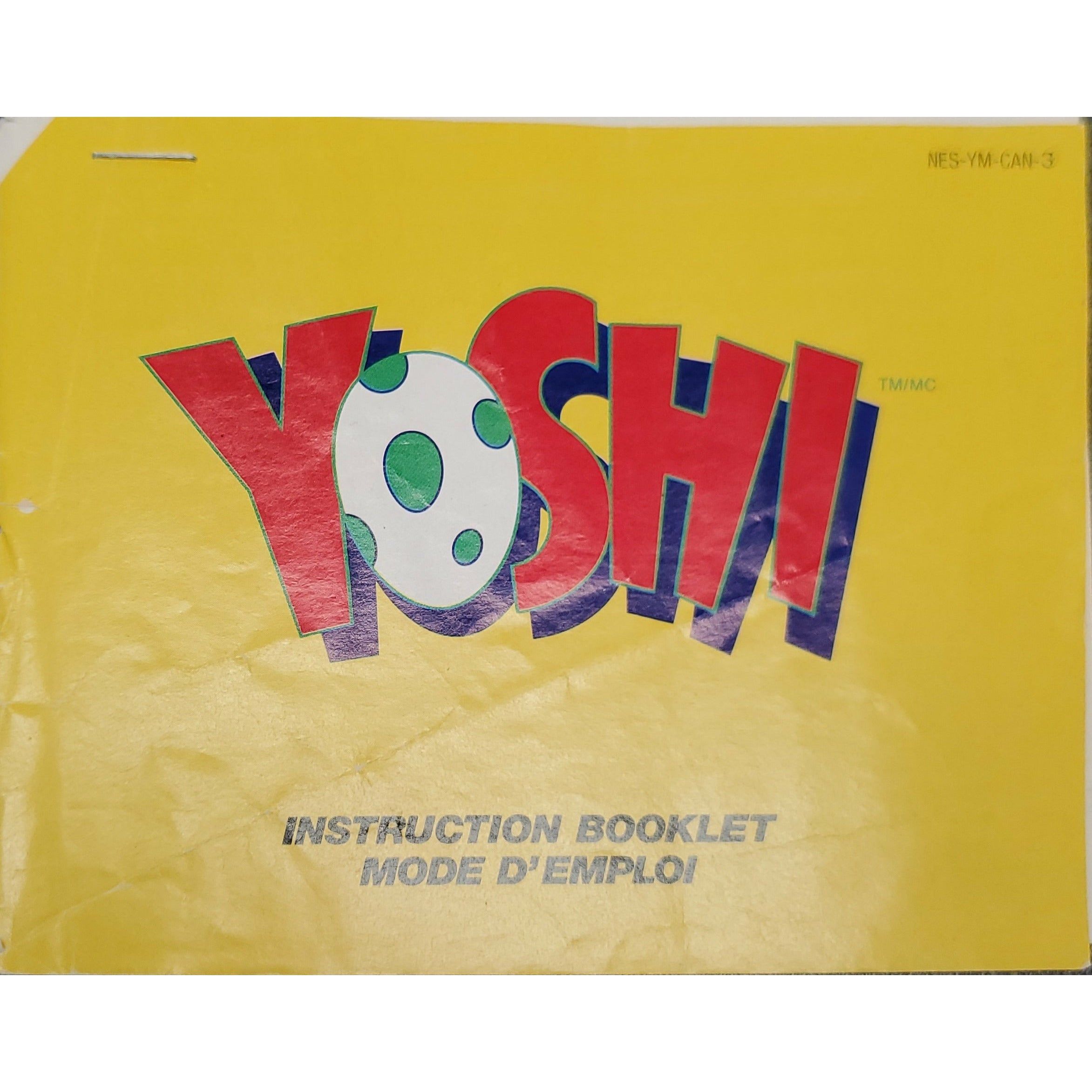NES - Yoshi (Manual)