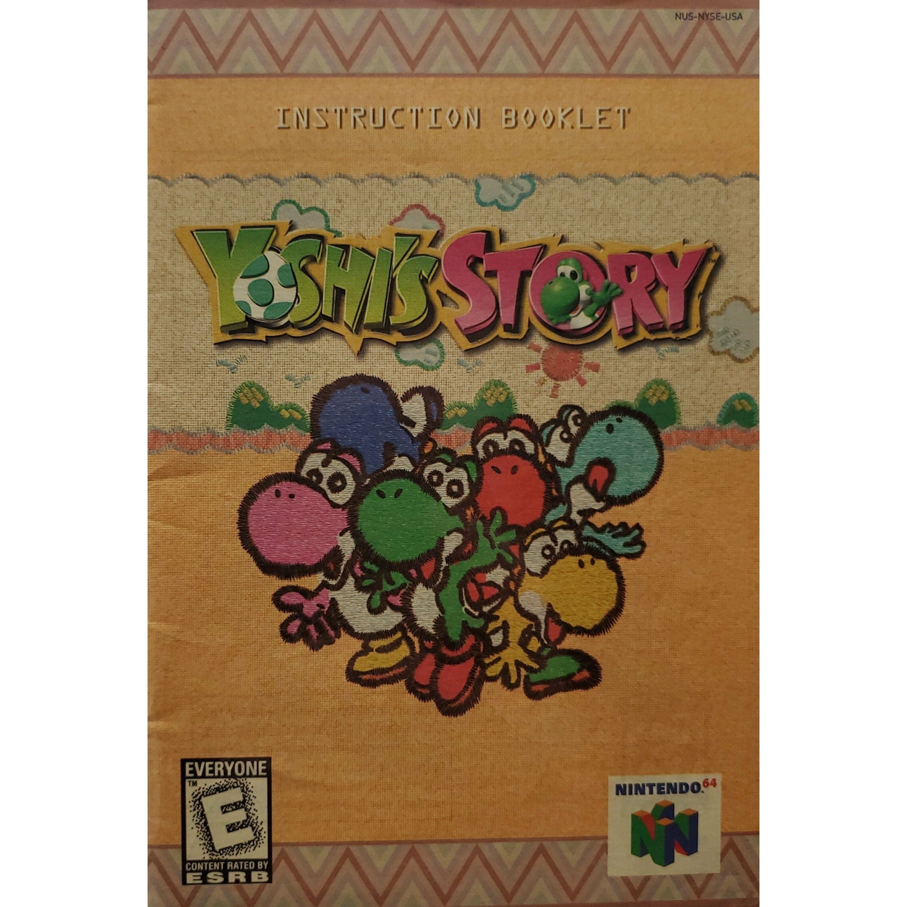 N64 - Yoshi's Story (Manual)