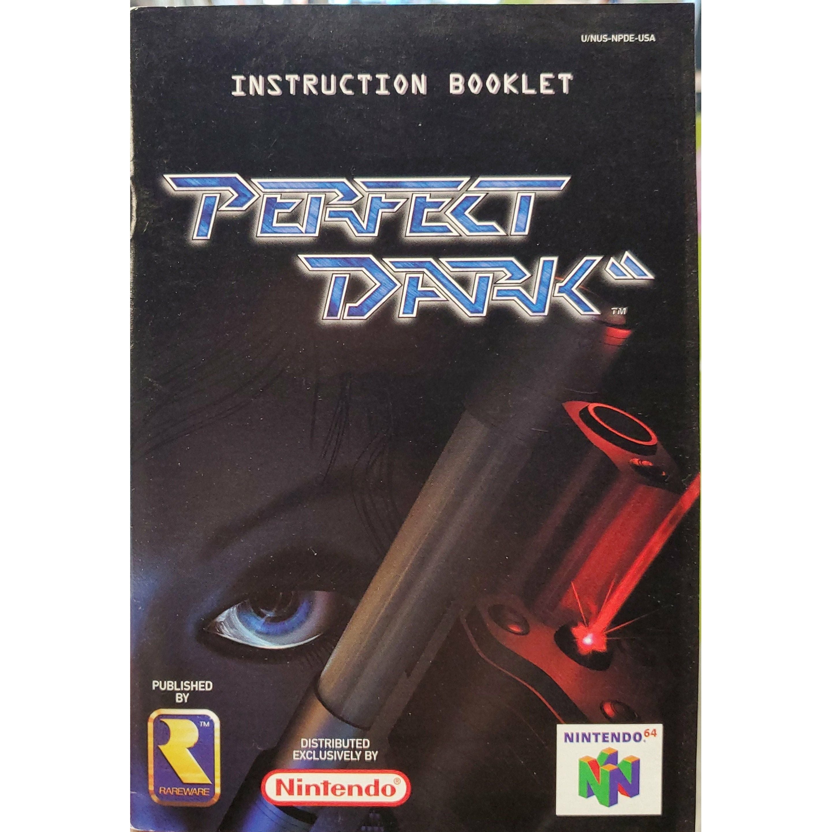 N64 - Perfect Dark (Manual)
