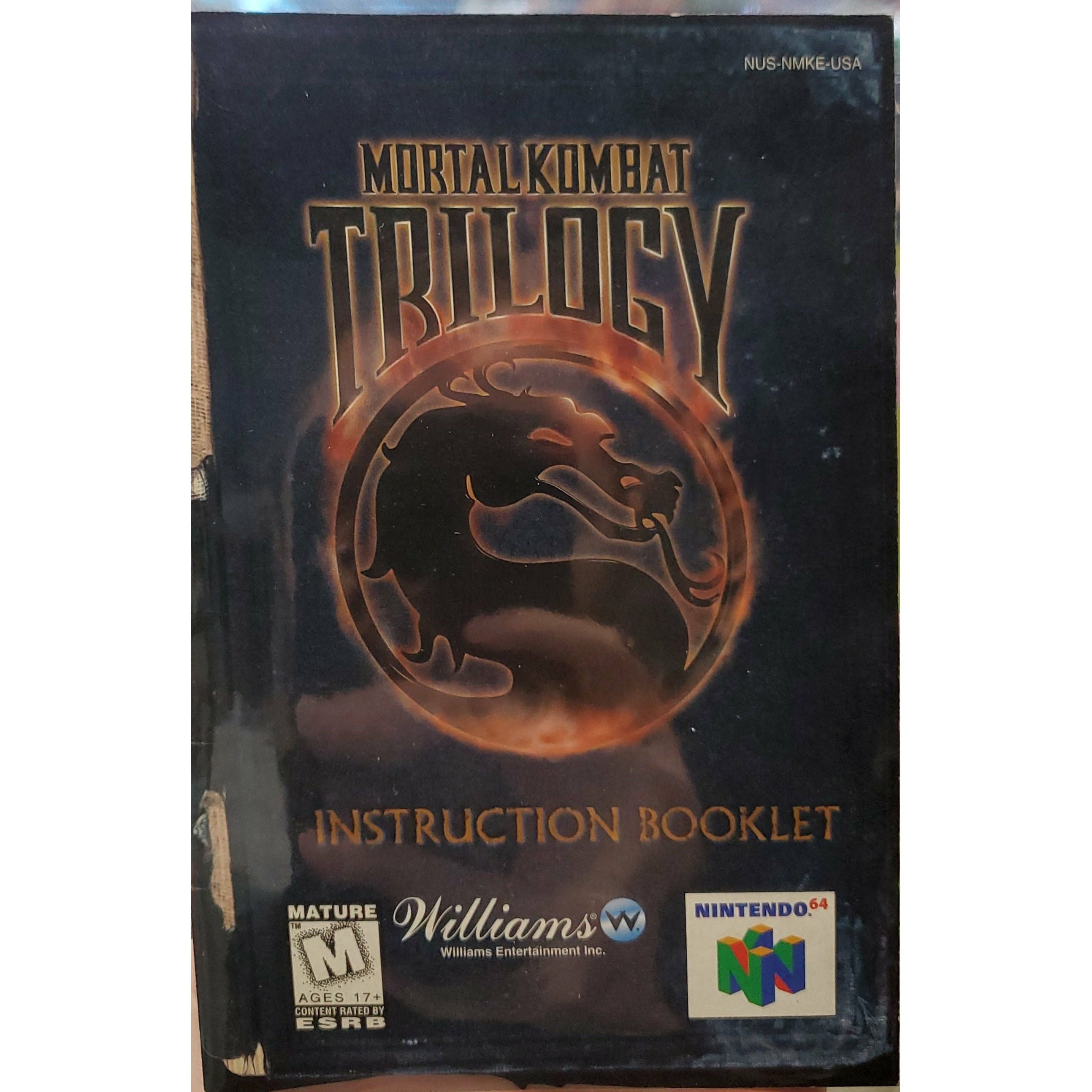 N64 - Mortal Kombat Trilogy (Manual)