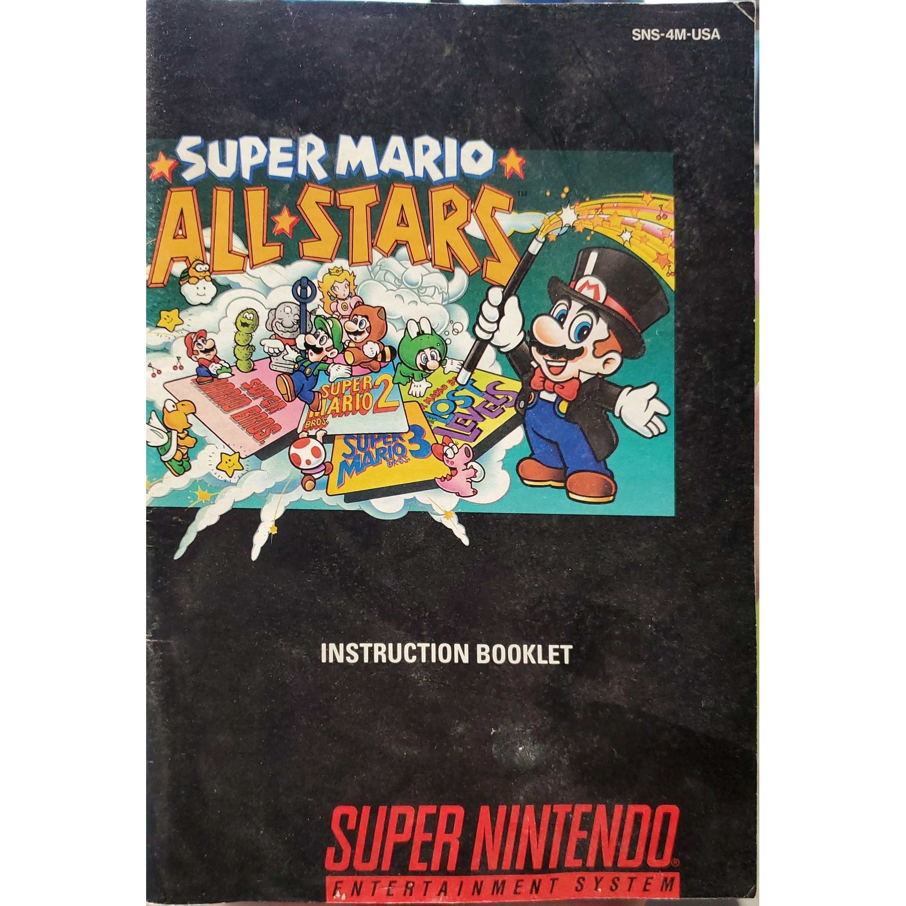 SNES - Super Mario All-Stars (Manual)