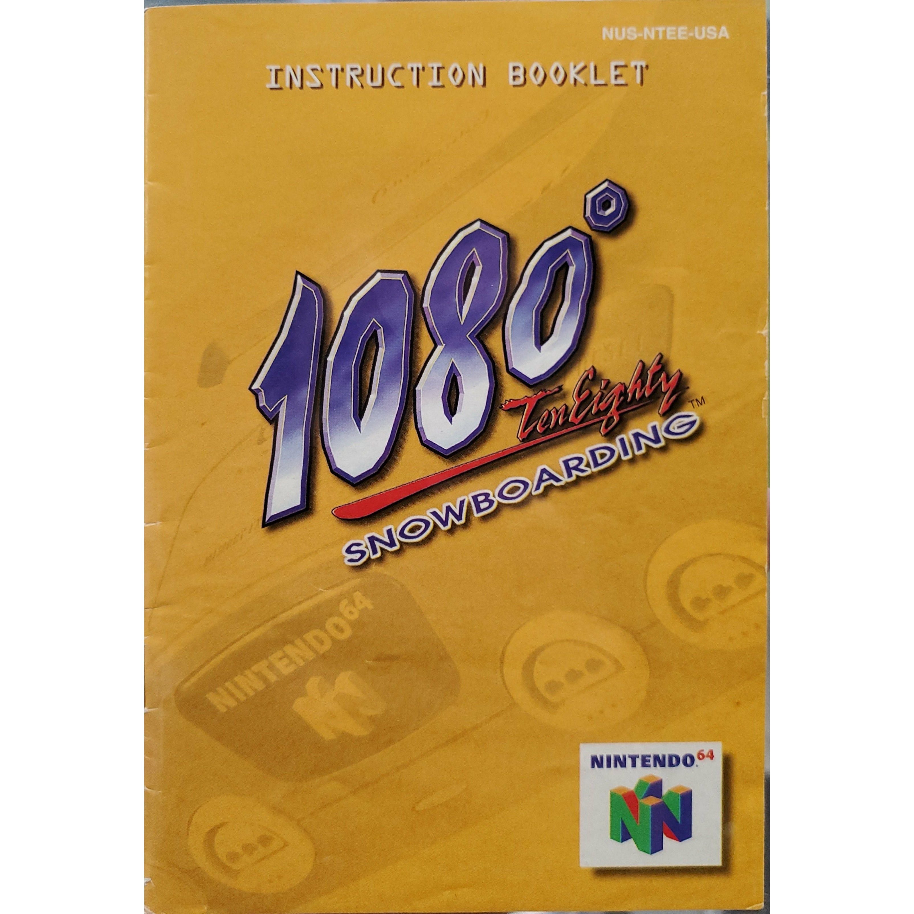 N64 - 1080 Snowboarding (Manual)