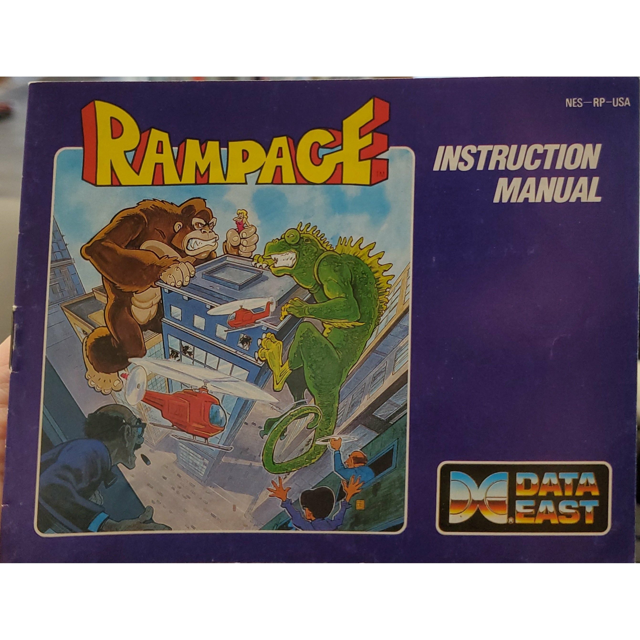 NES - Rampage (Manual)