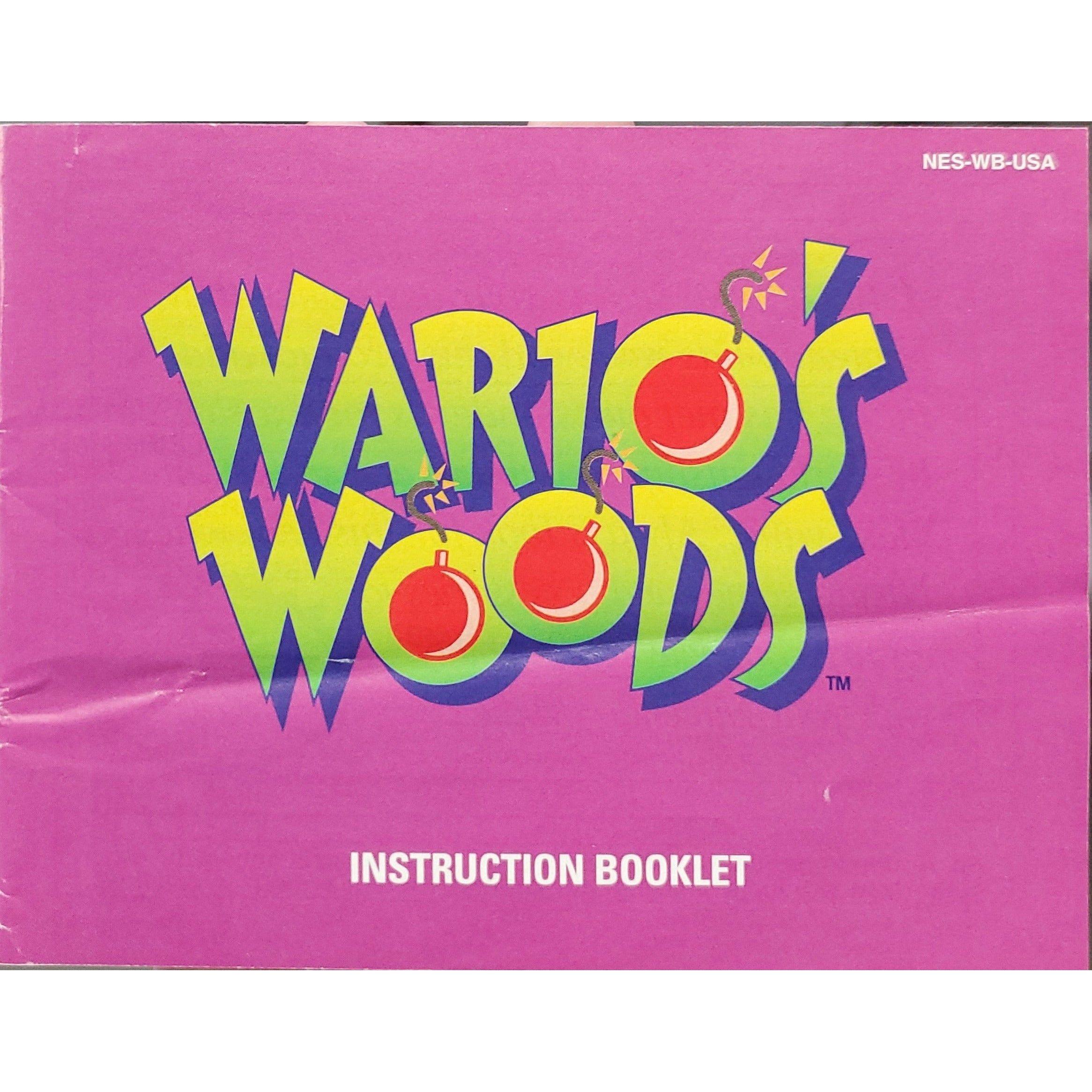NES - Wario's Woods (Manual)