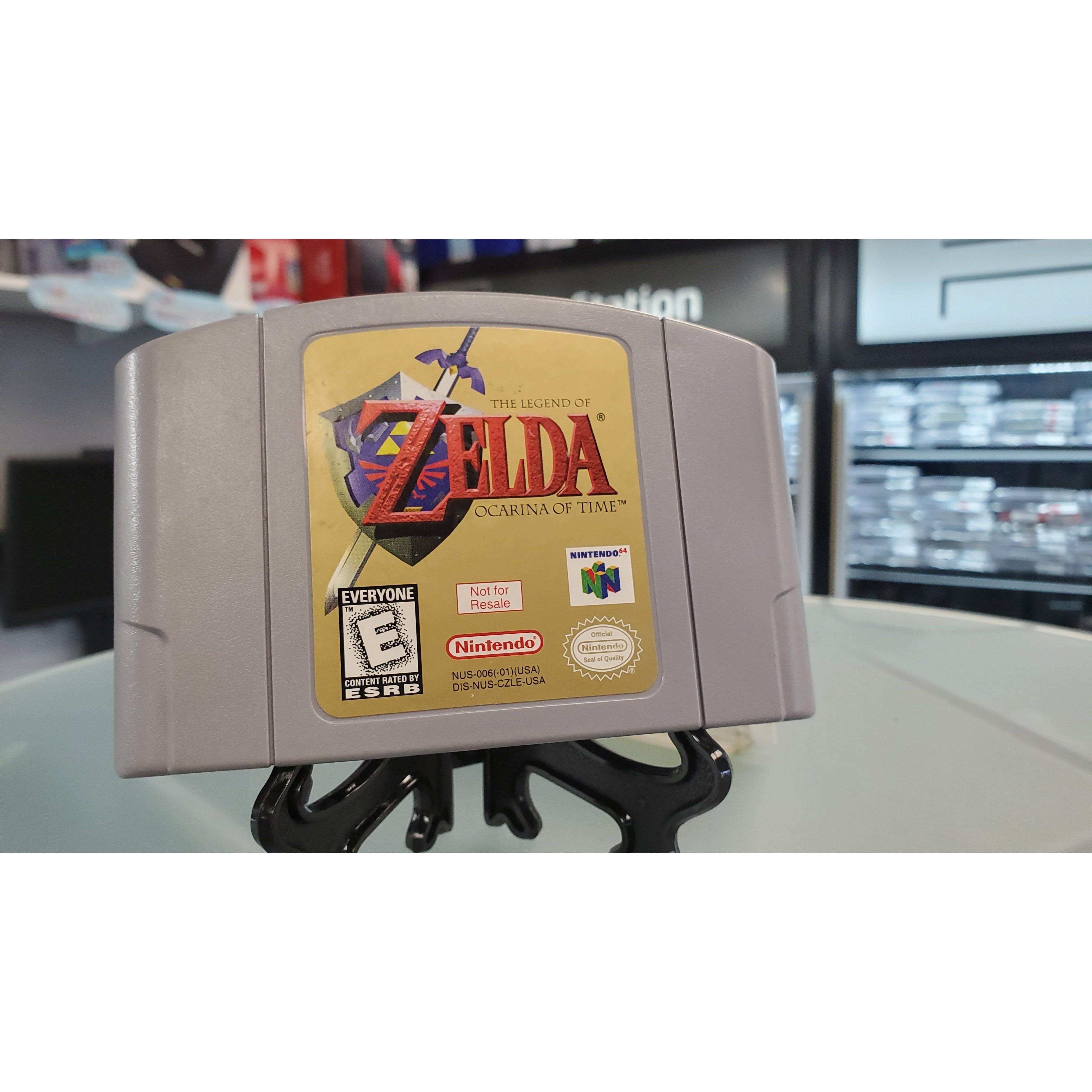 N64 – The Legend of Zelda Ocarina of Time (pas pour la revente) (cartouche uniquement)
