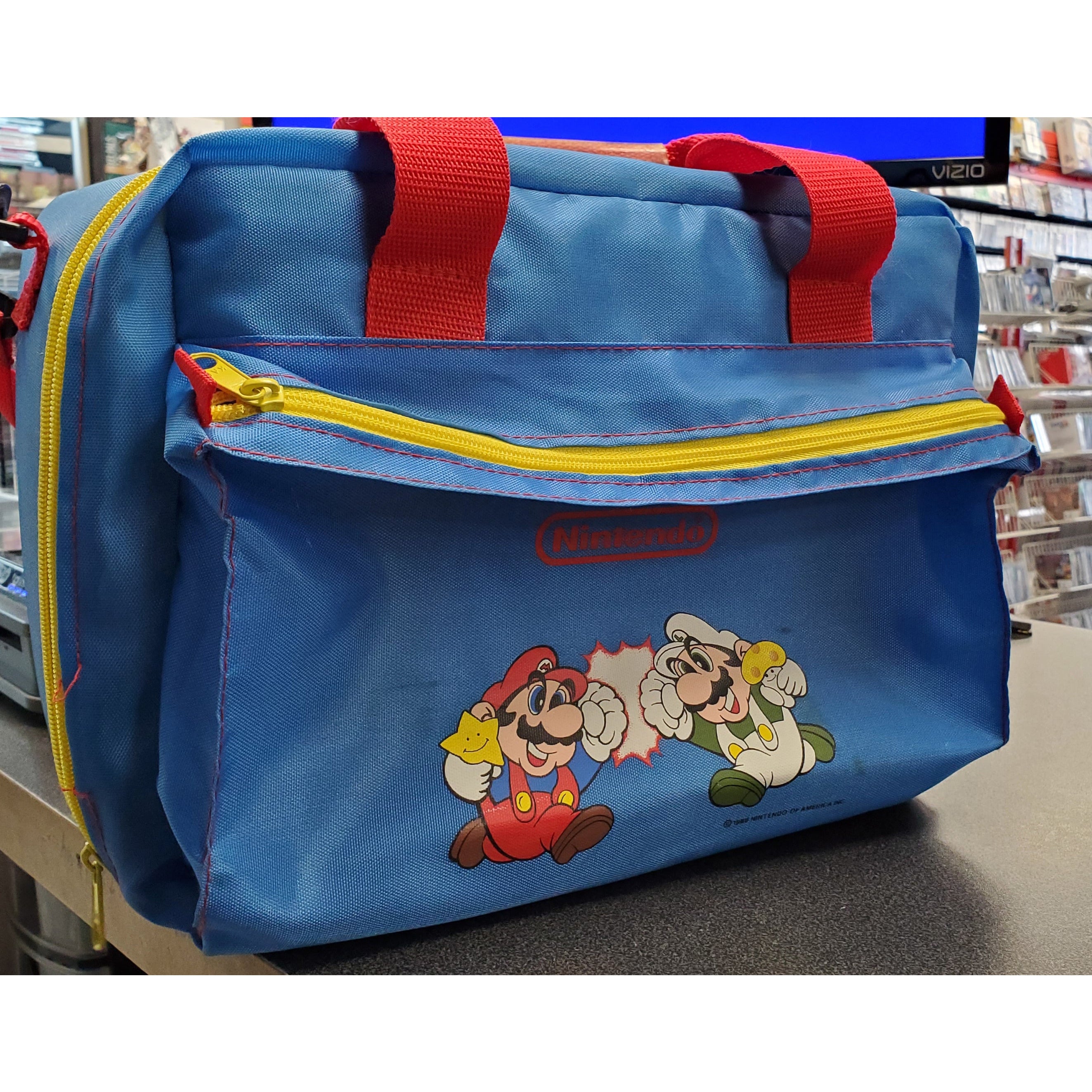 Étui de transport vintage pour système de divertissement Nintendo