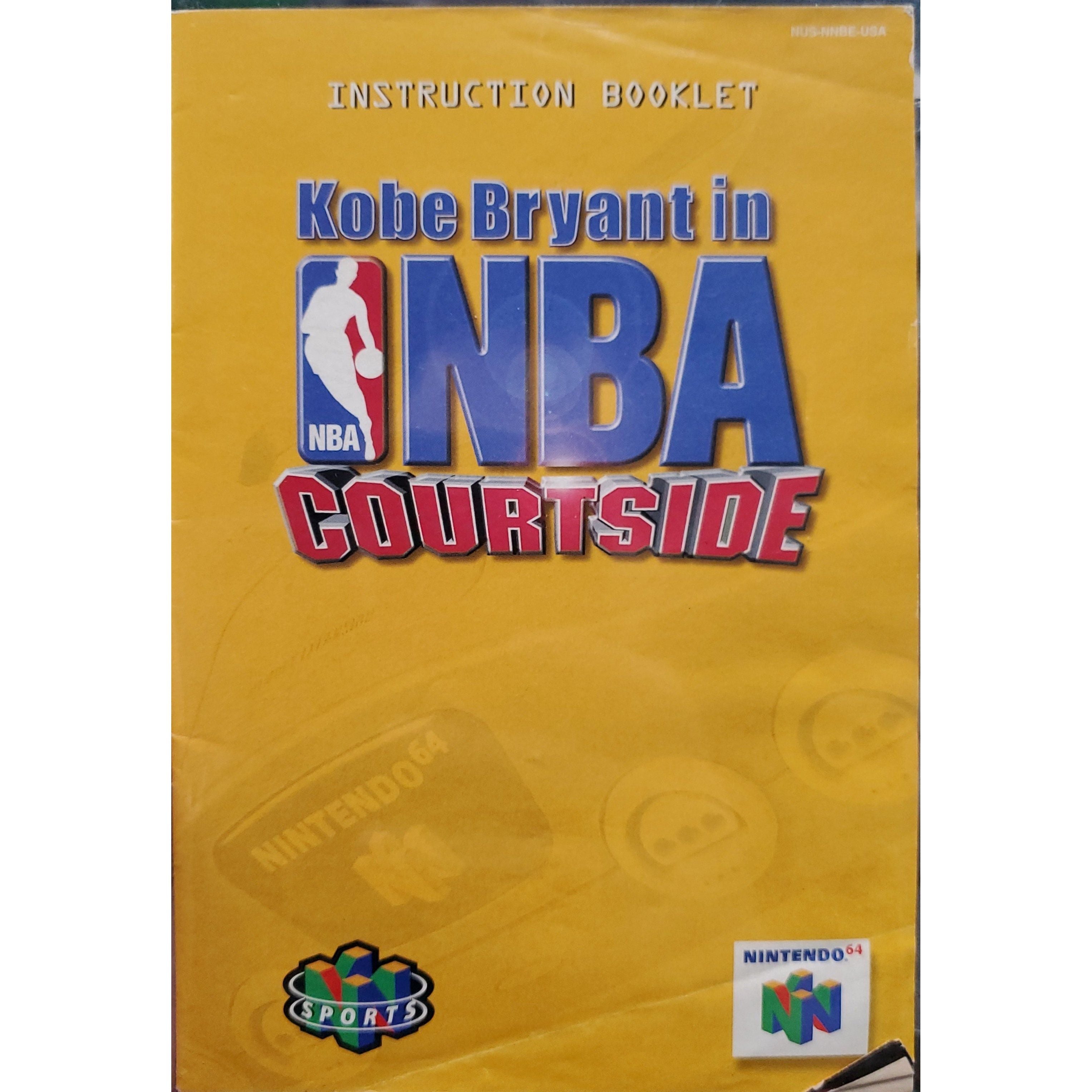 N64 - Kobe Bryant sur le terrain de la NBA (Manuel)