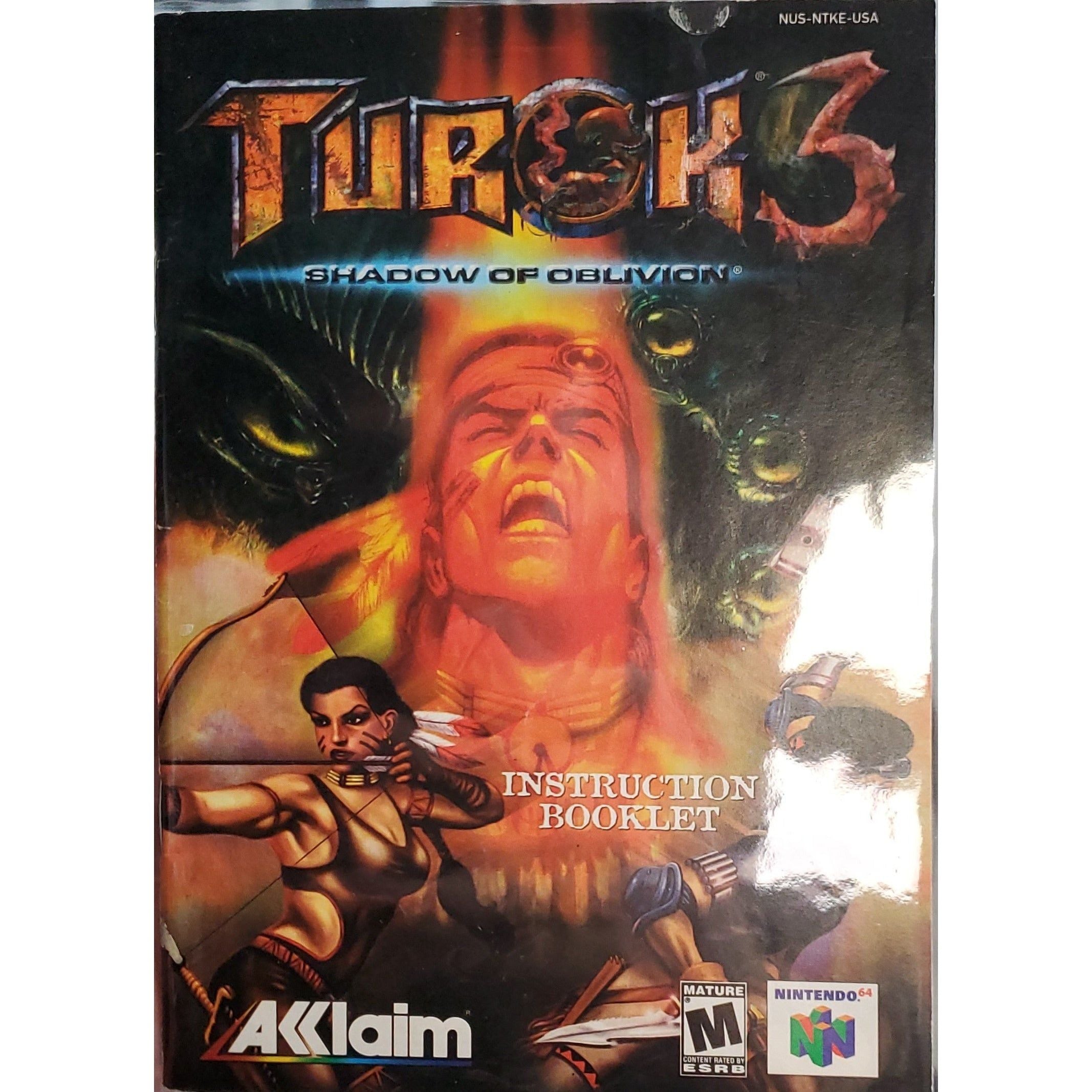 N64 - Turok 3 Shadow of Oblivion (Manual)