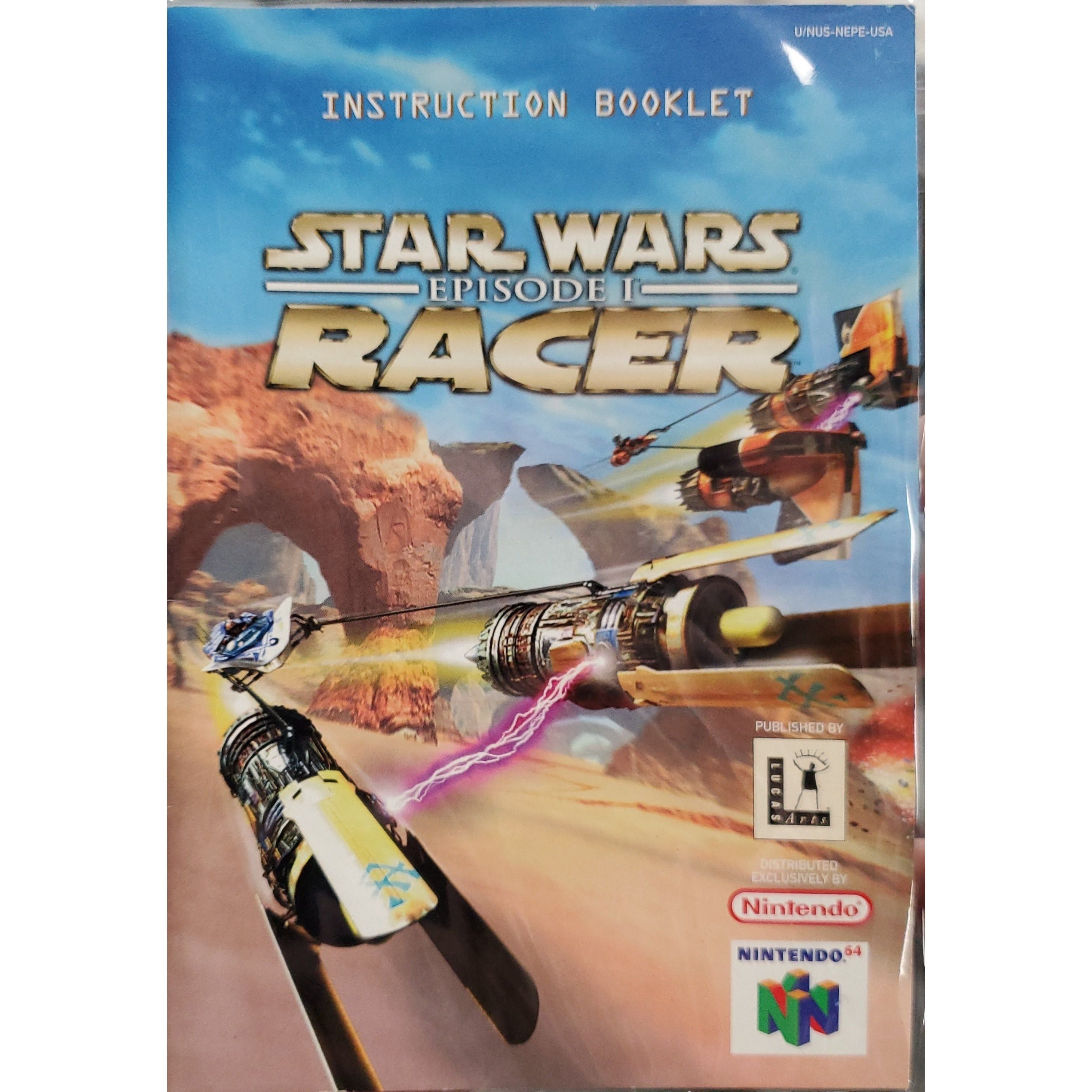 N64 - Star Wars Épisode I Racer (Manuel)