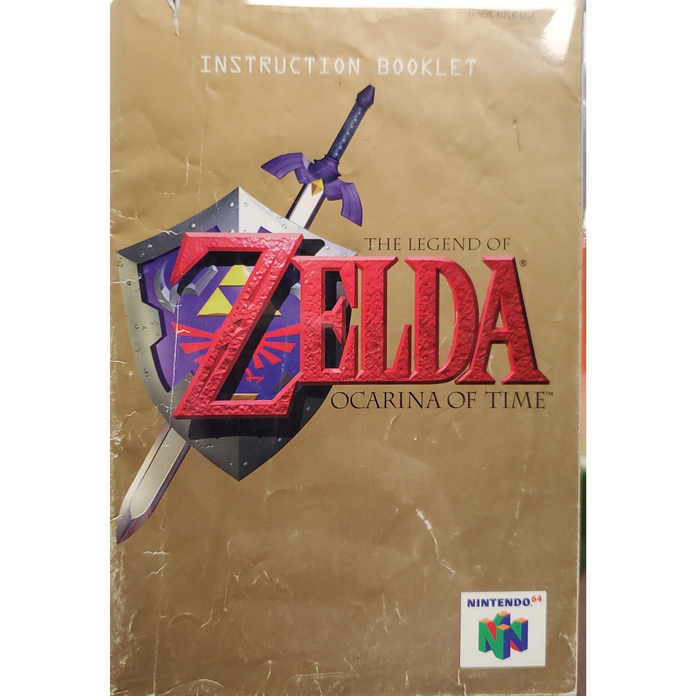 N64 - La Légende de Zelda Ocarina of Time (Manuel)