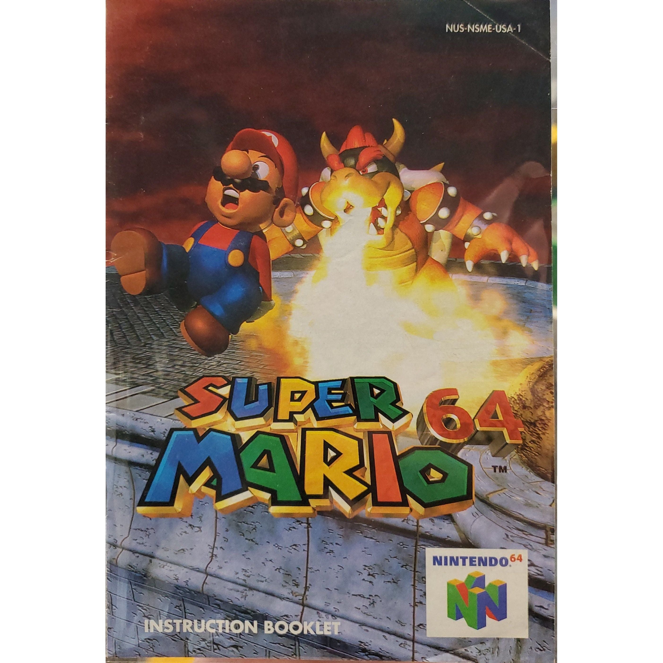 N64 - Super Mario 64 (Manual)