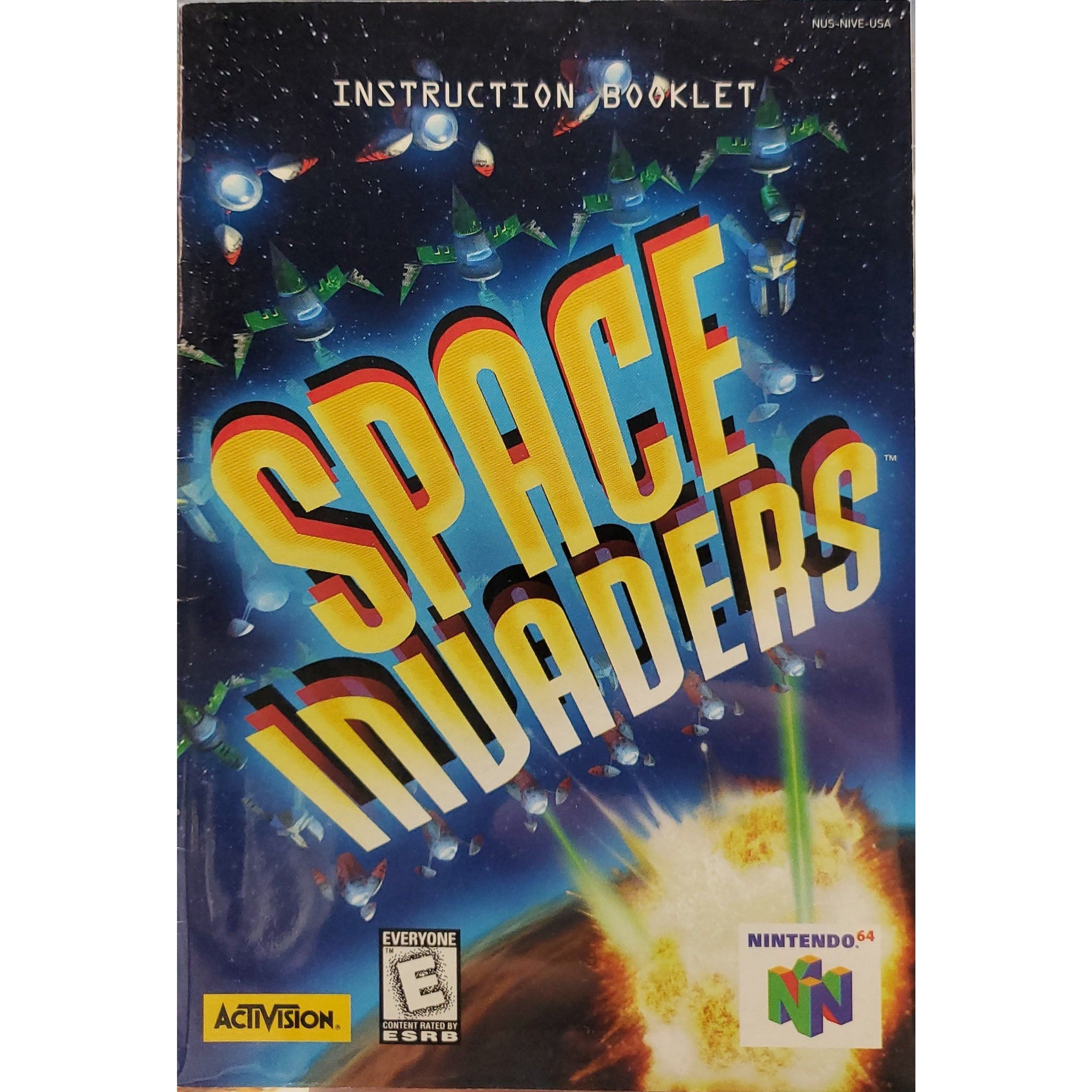 N64 - Space Invaders (Manual)