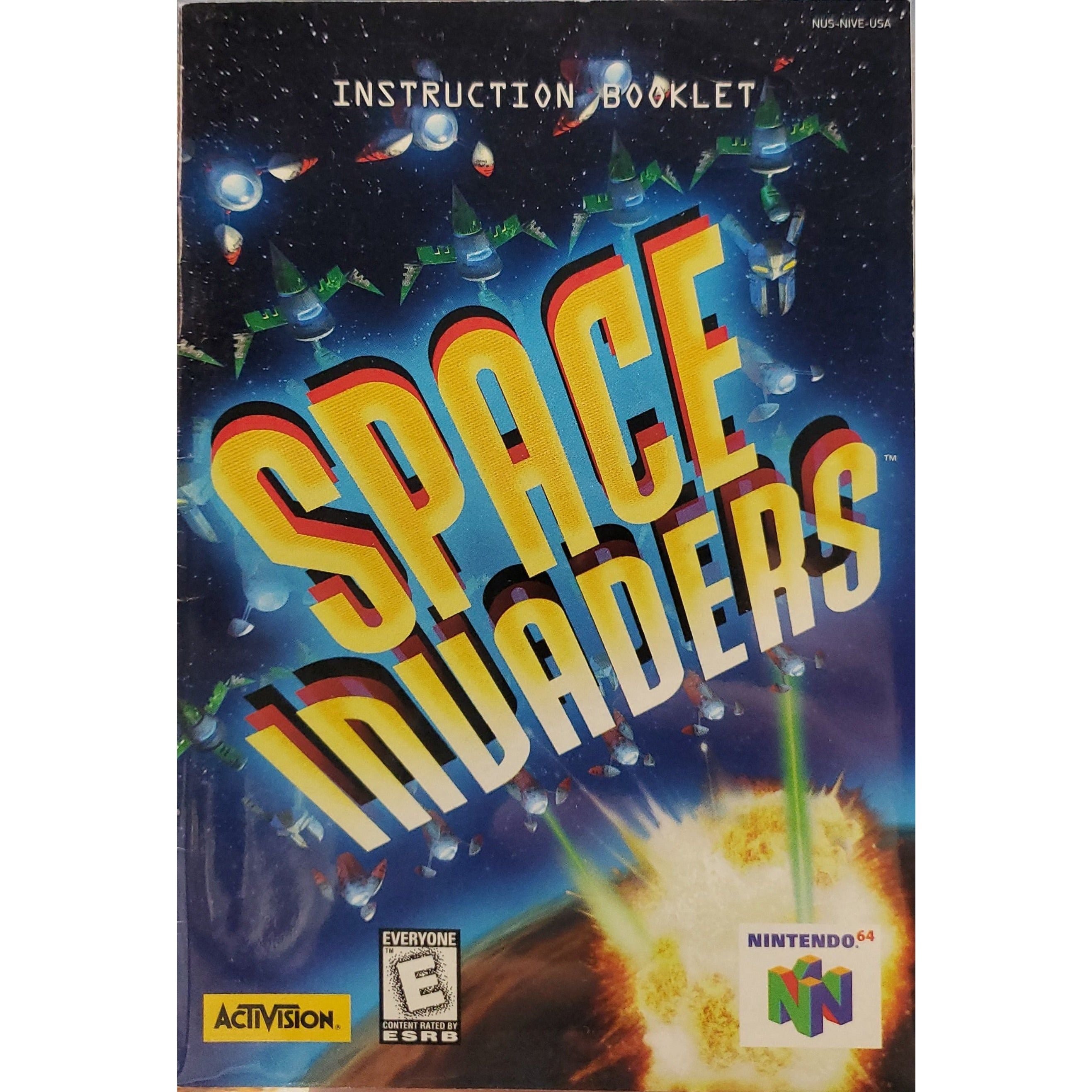 N64 - Space Invaders (Manual)