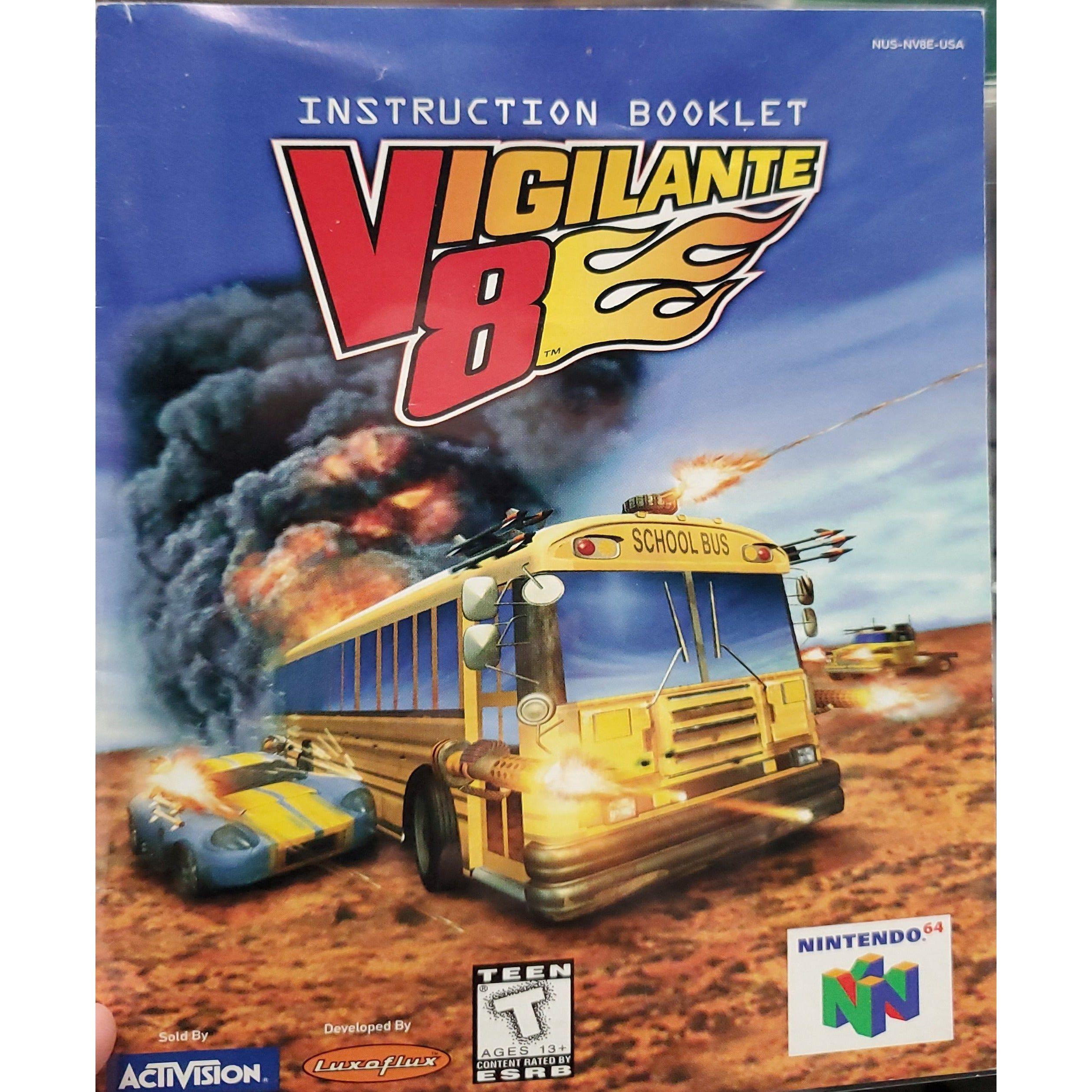 N64 - Vigilante 8 (Manual)