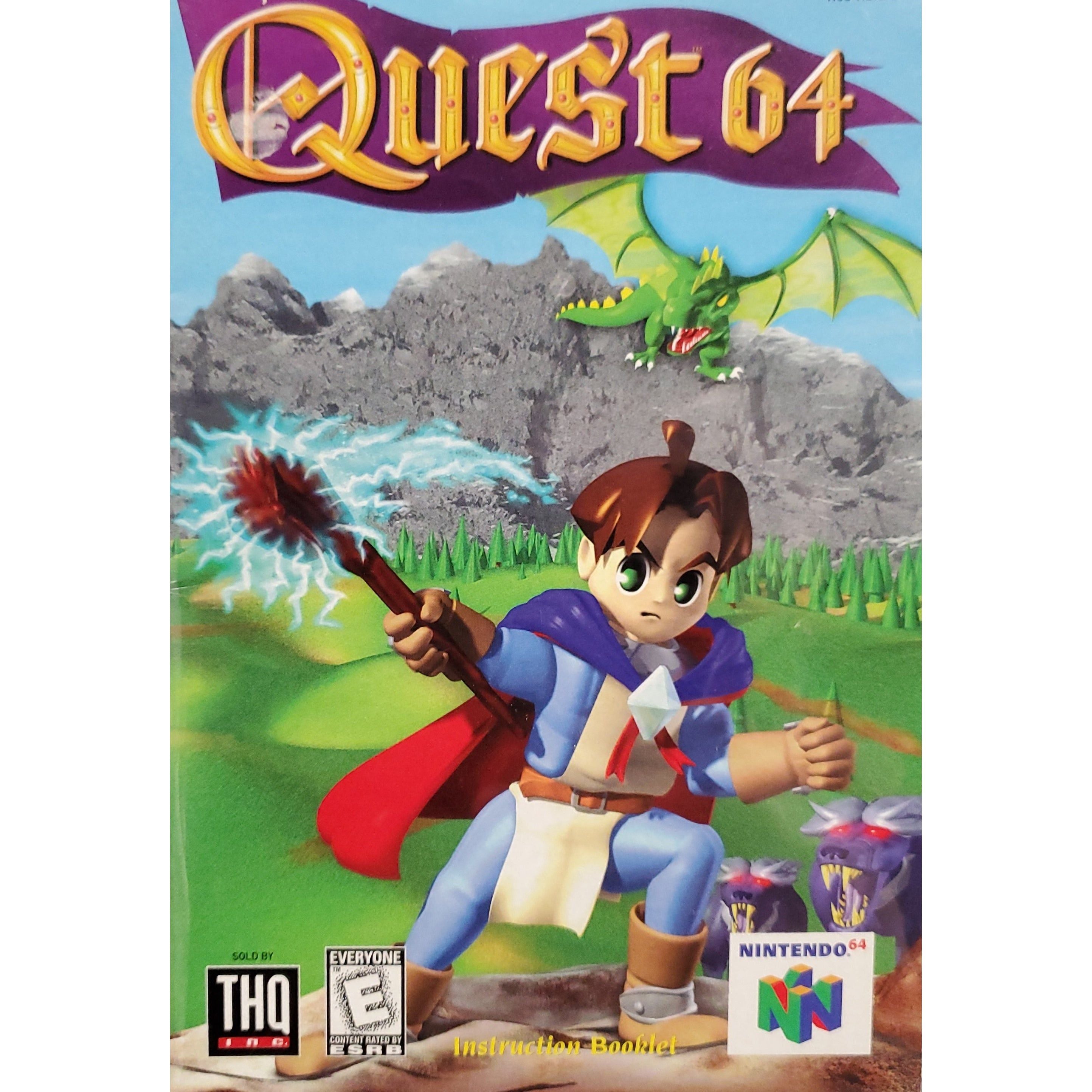 N64 - Quest 64 (Manual)