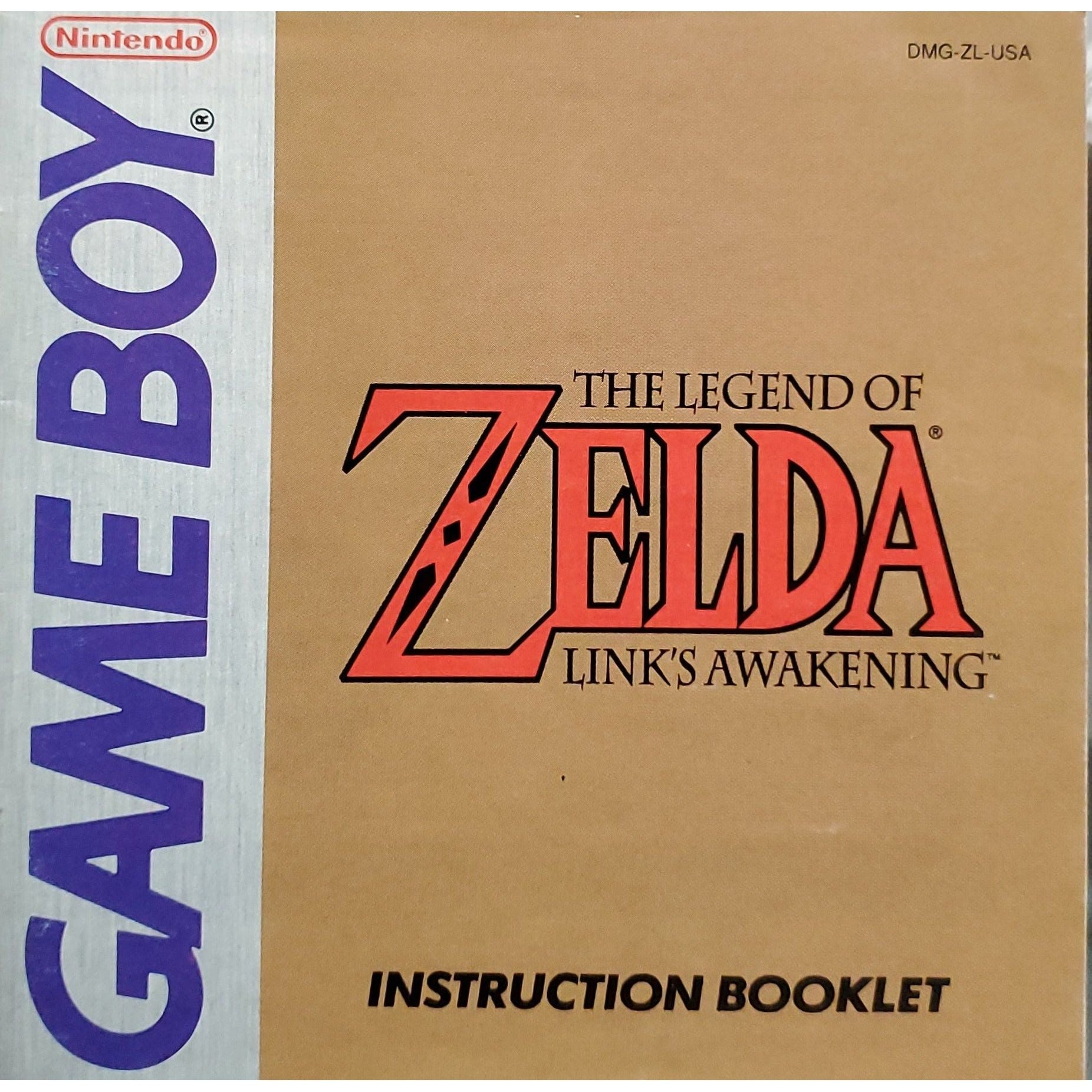 GB - The Legend of Zelda Link's Awakening (Manual)