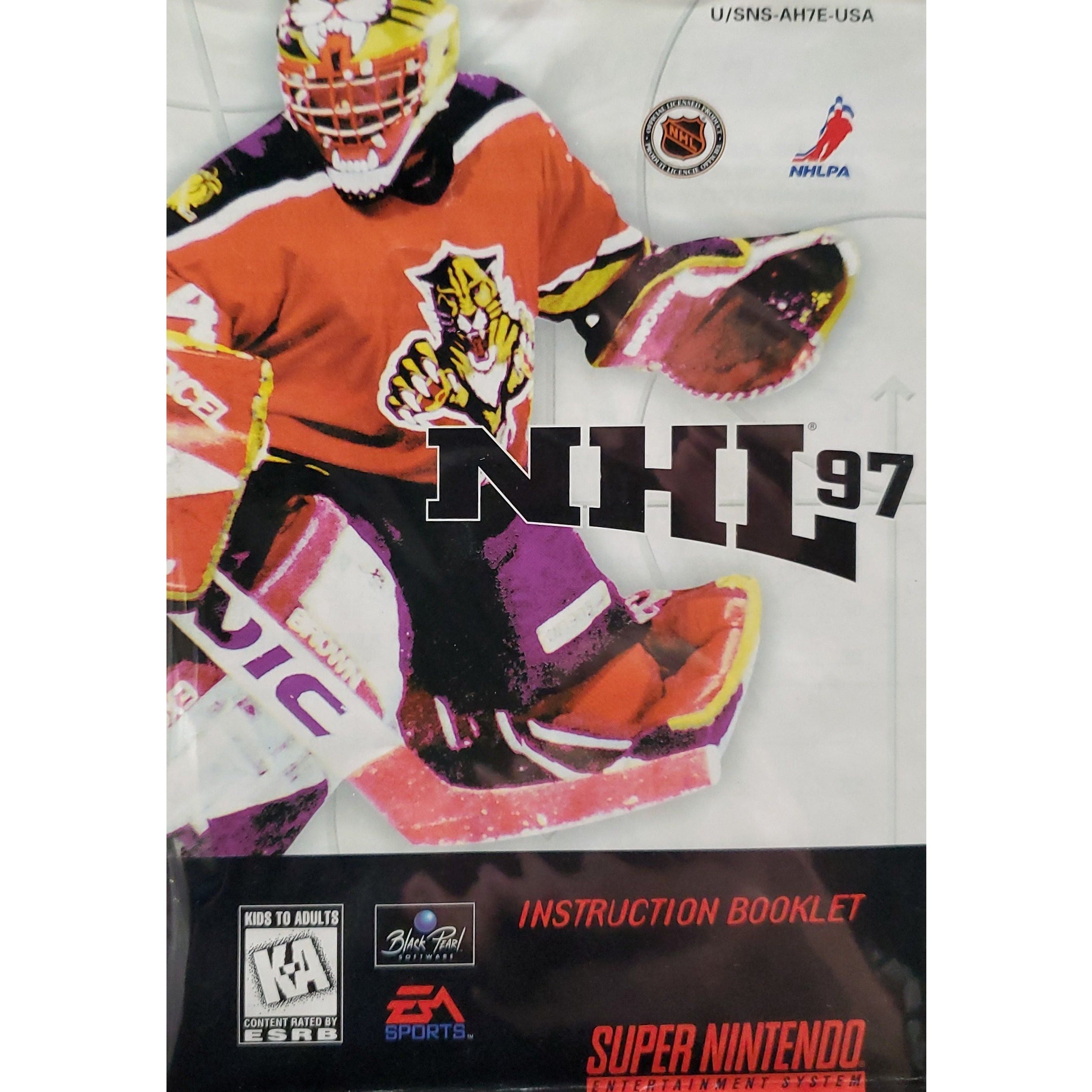SNES - NHL 97 (Manual)