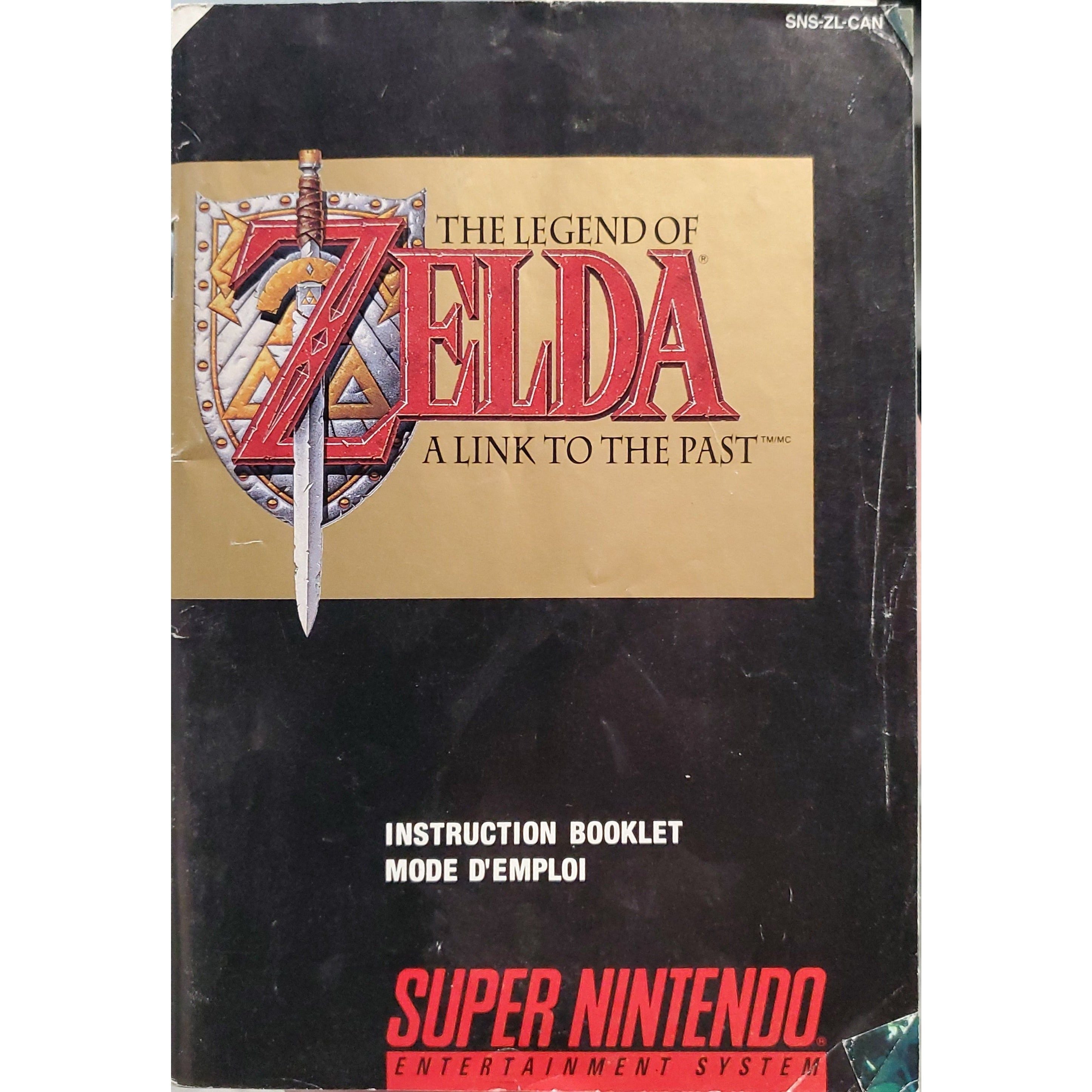 SNES - The Legend of Zelda A Link to the Past (Manual)