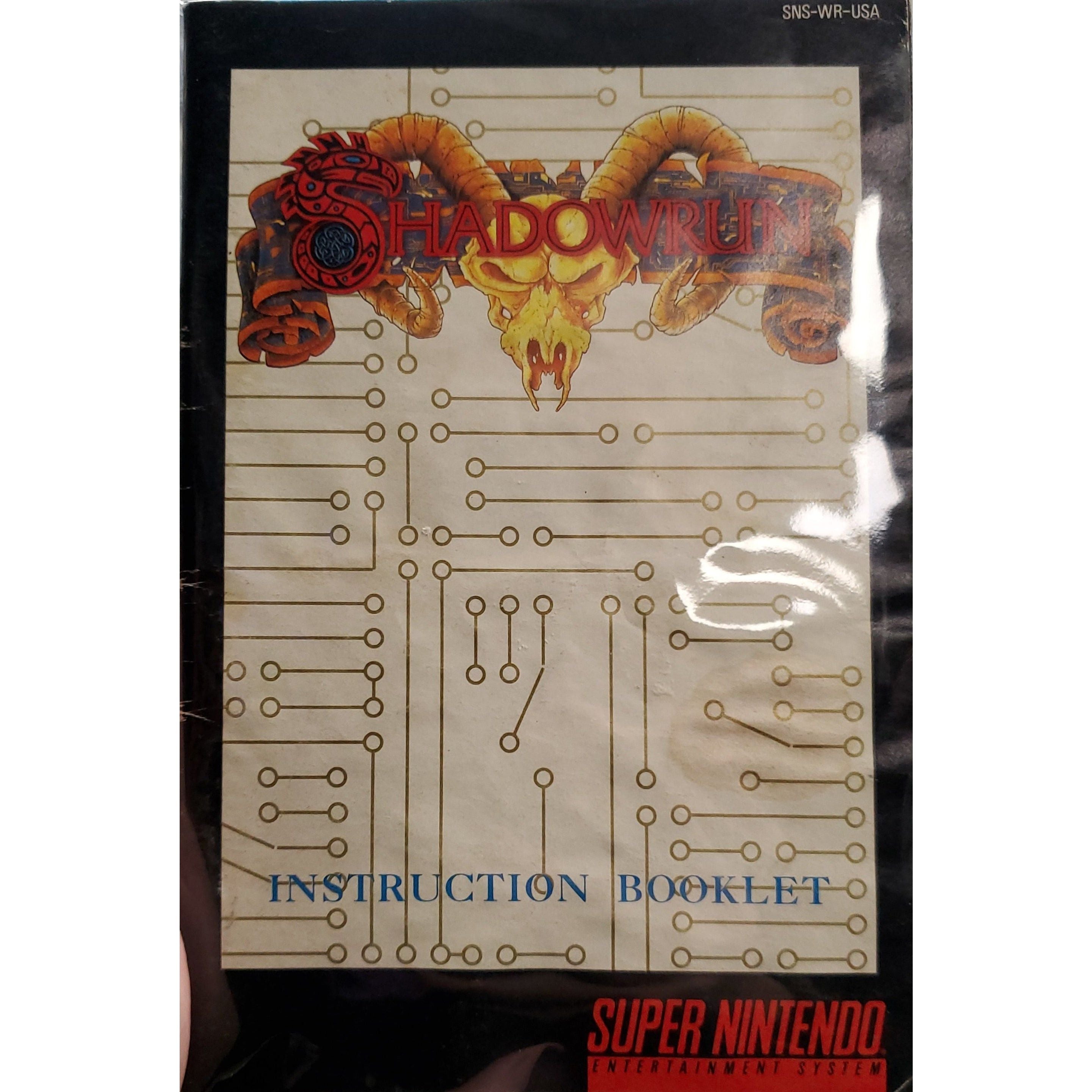SNES - Shadowrun (Manual)