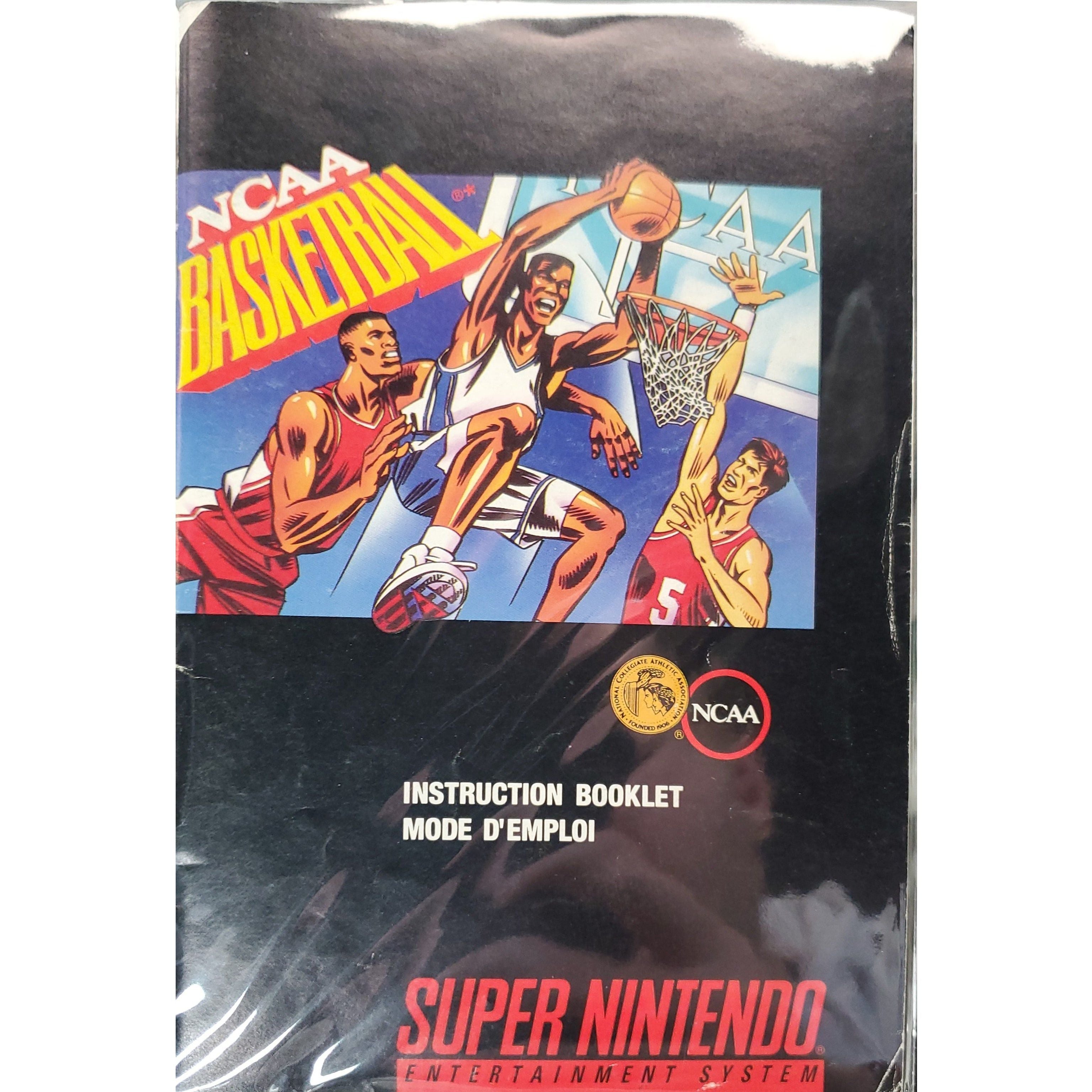 SNES - NCAA Basketball (Manual)