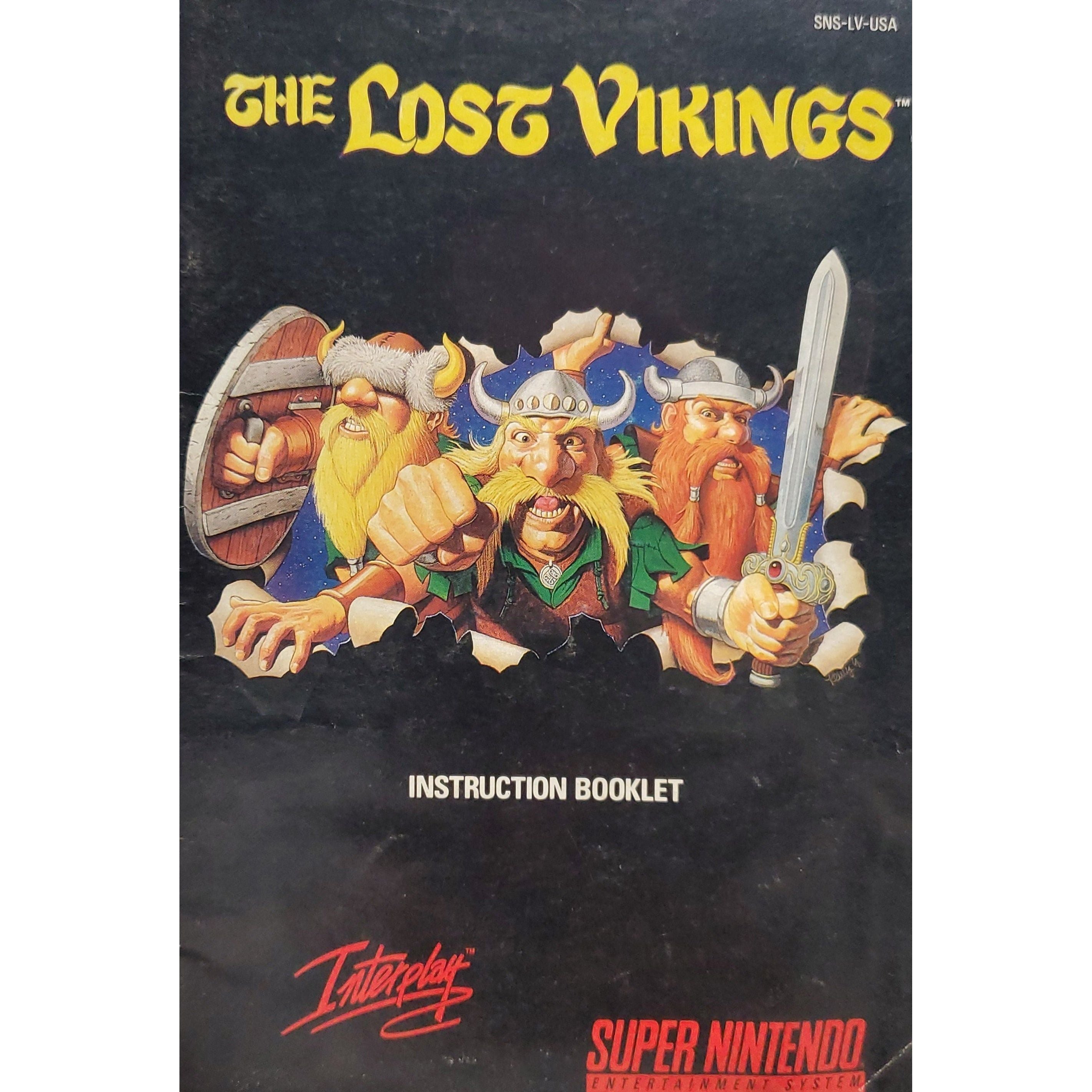 SNES - The Lost Vikings (Manual)