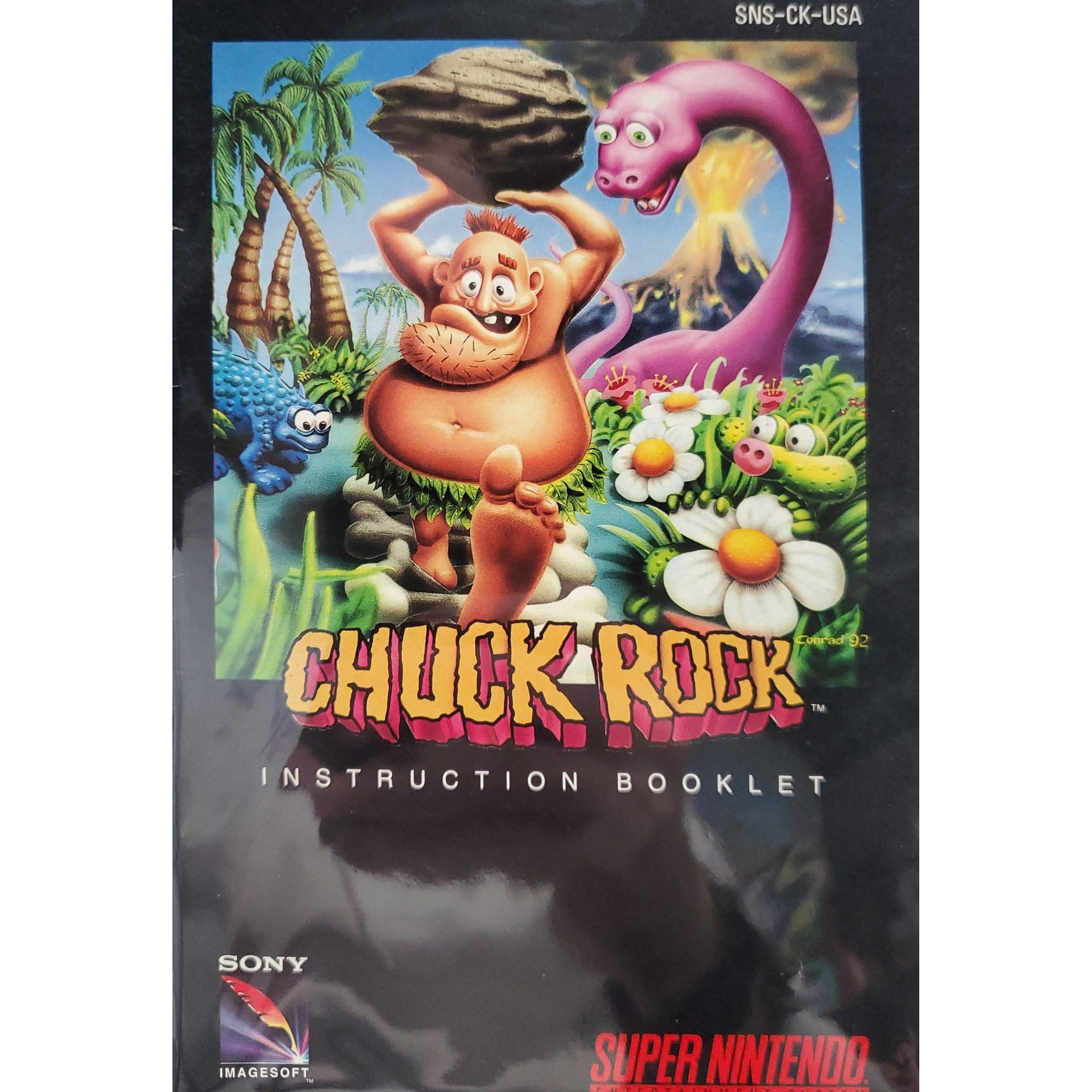 SNES-Chuck Rock (Manuel)