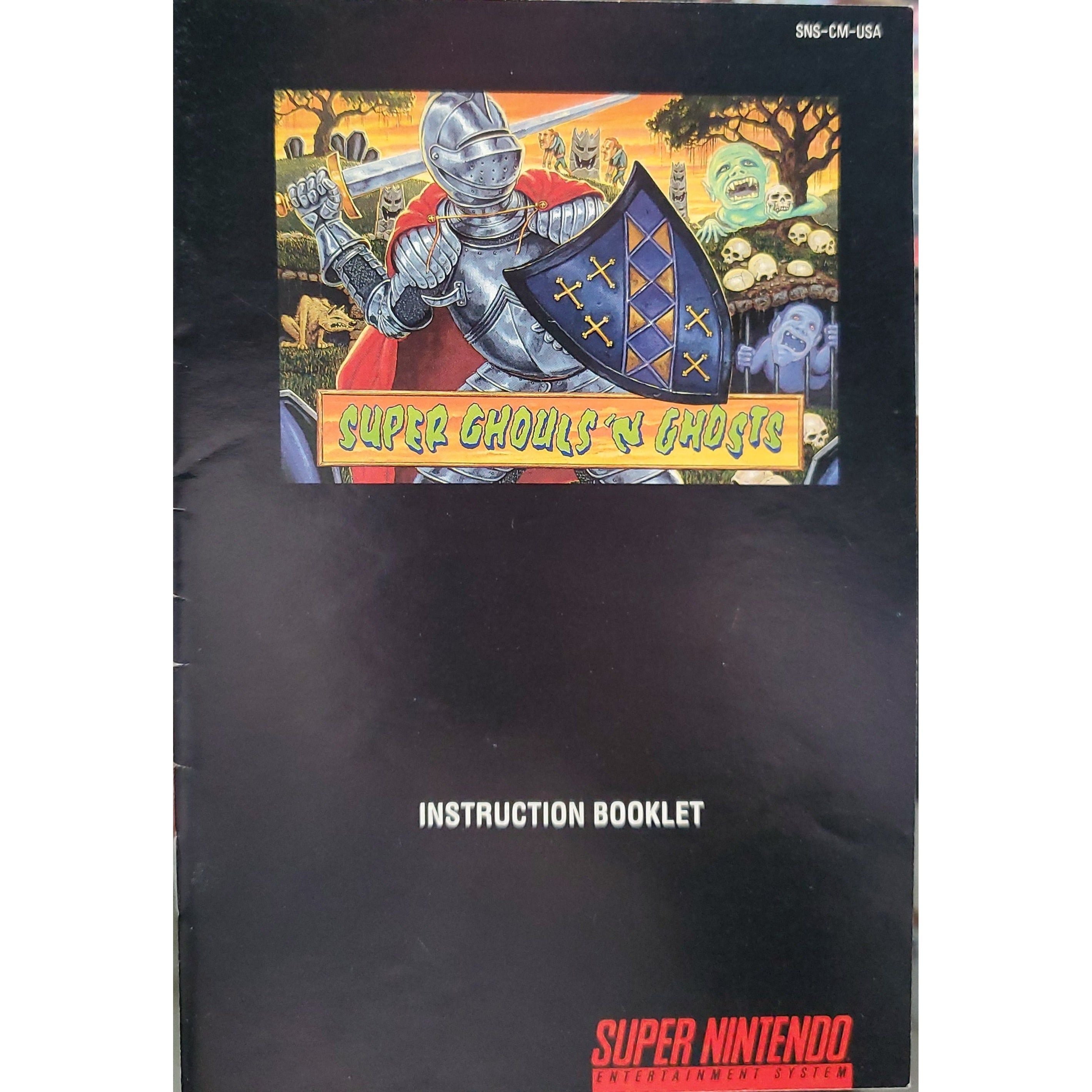 SNES - Super Ghouls 'N Ghosts (Manual)