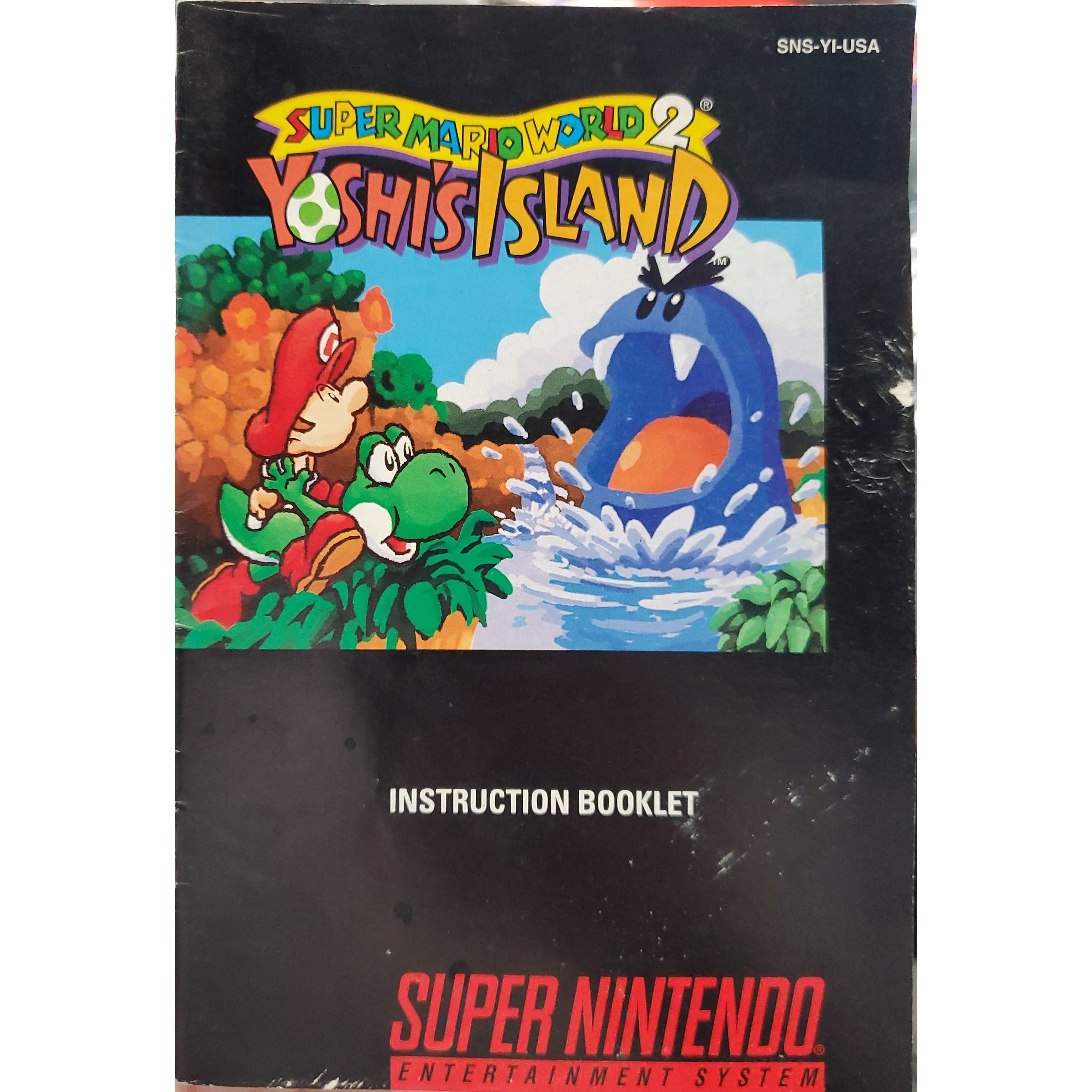 SNES - Super Mario World 2 Yoshi's Island (Manual)