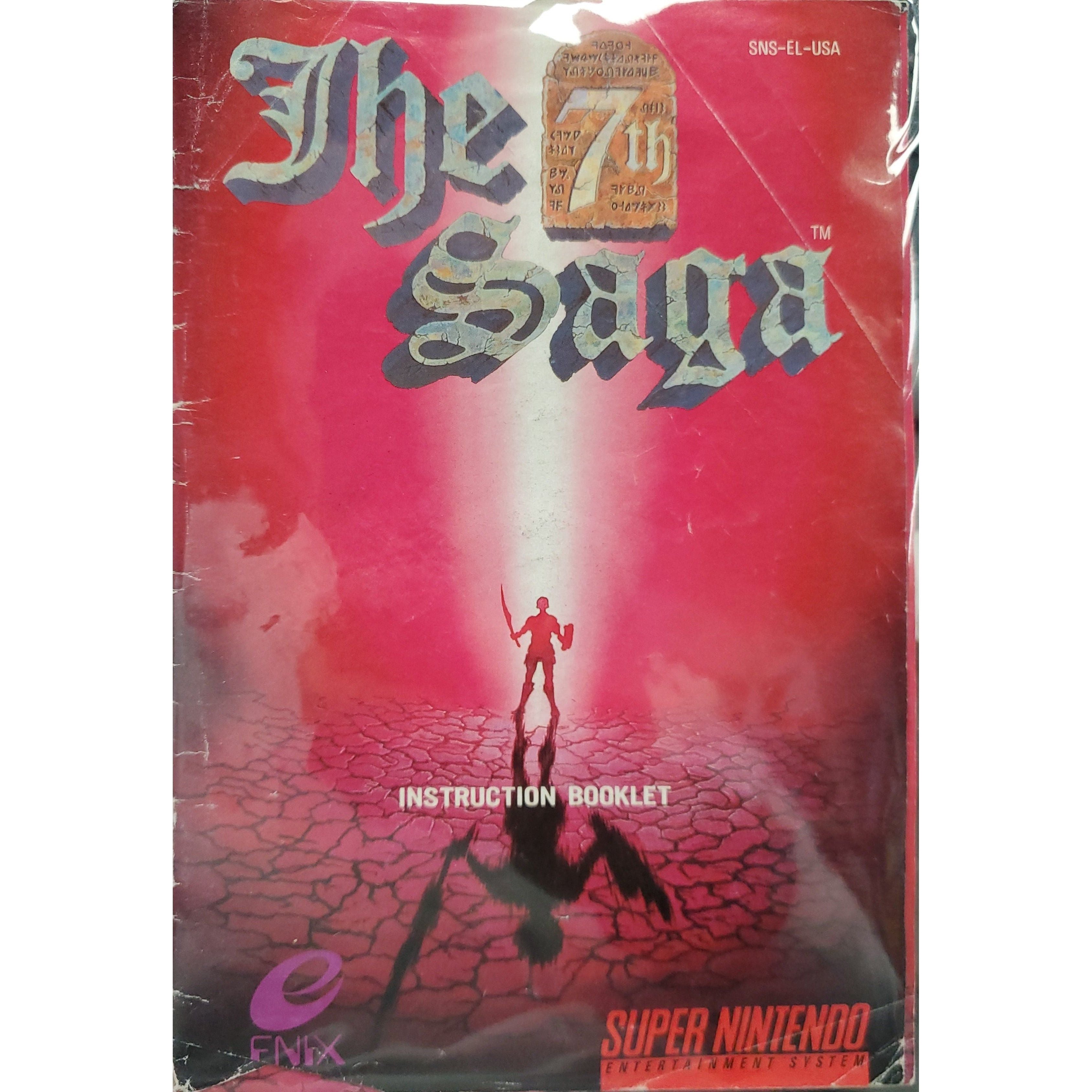 SNES - The 7th Saga (Manual)