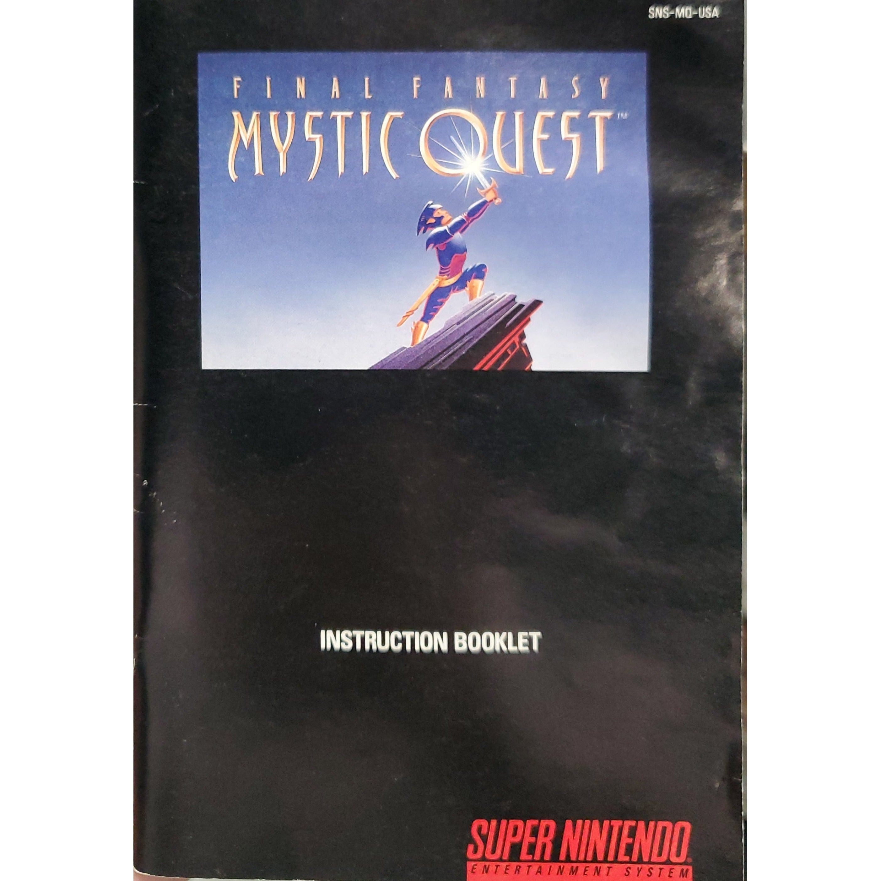 SNES - Quête mystique de Final Fantasy (Manuel)