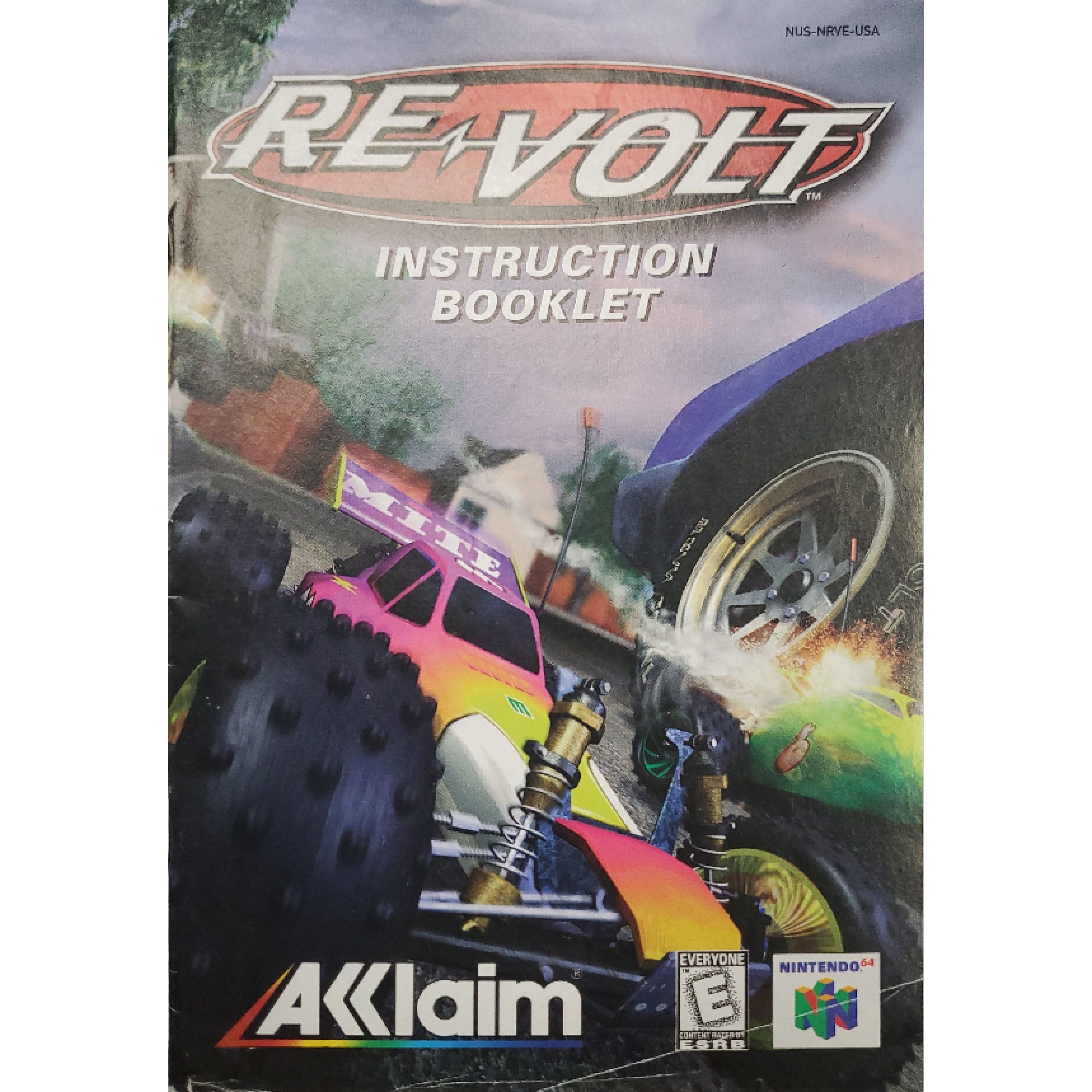 N64 - Revolt (Manual)