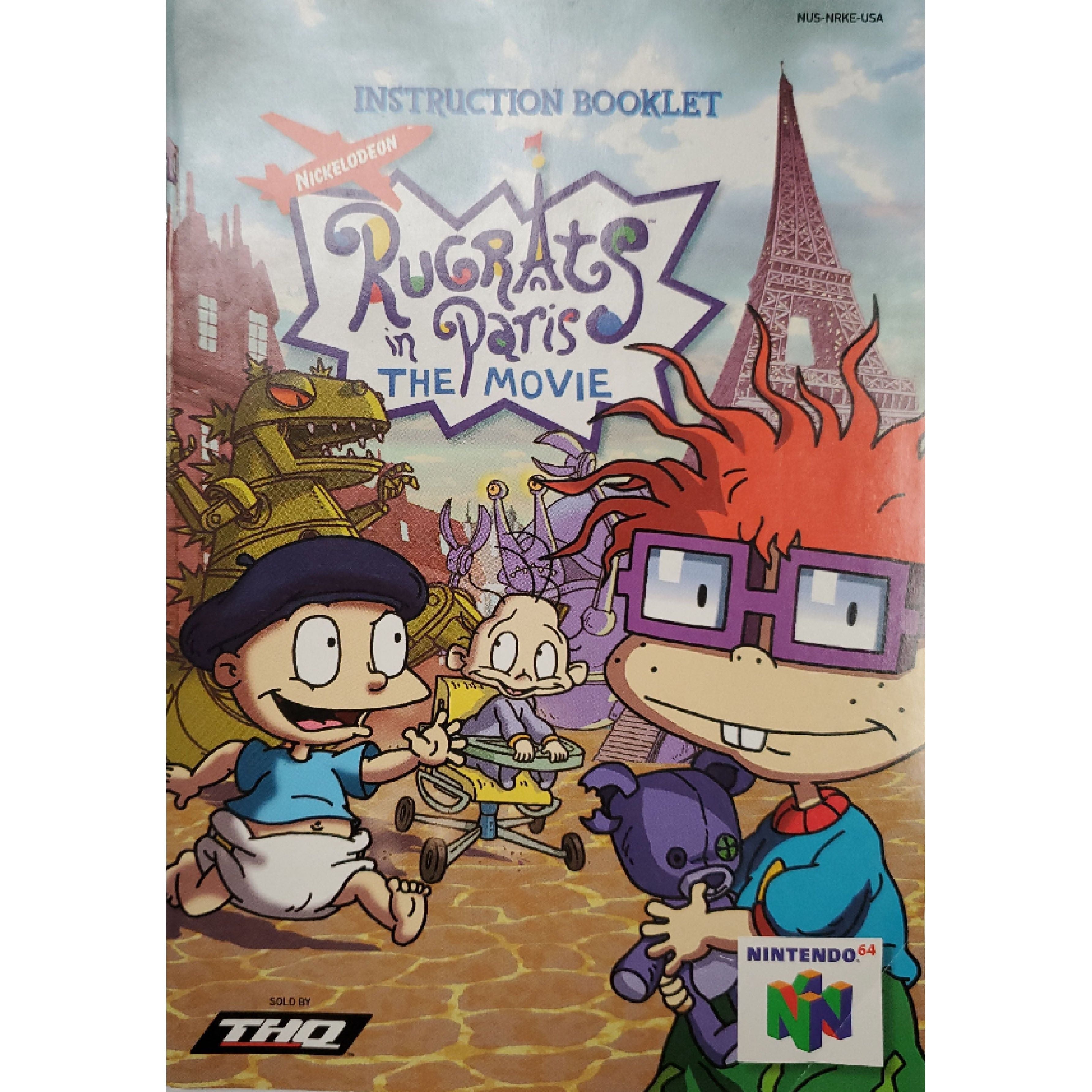 N64 - Rugrats in Paris The Movie (Manual)
