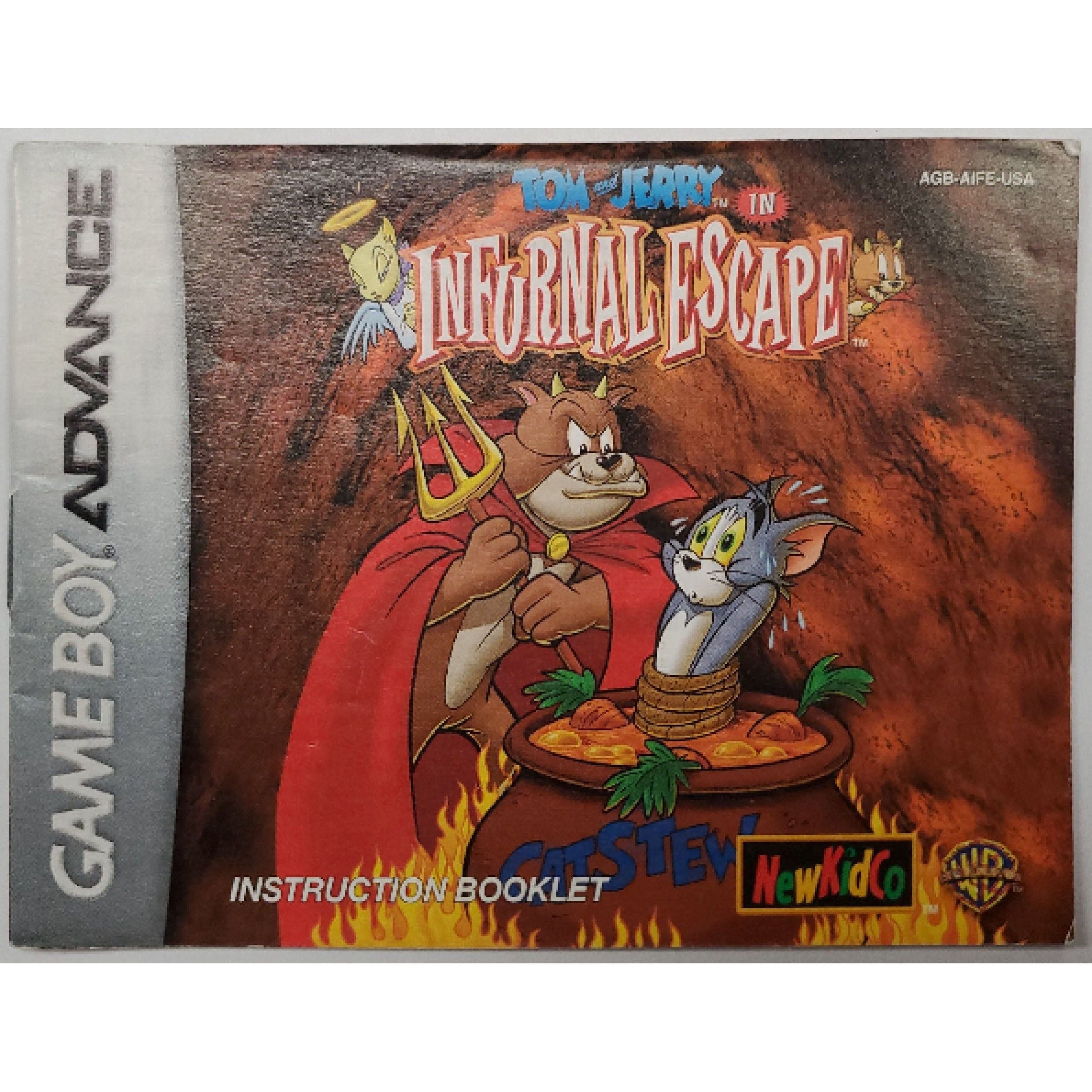 GBA - Tom and Jerry in Infurnal Escape (Manual)