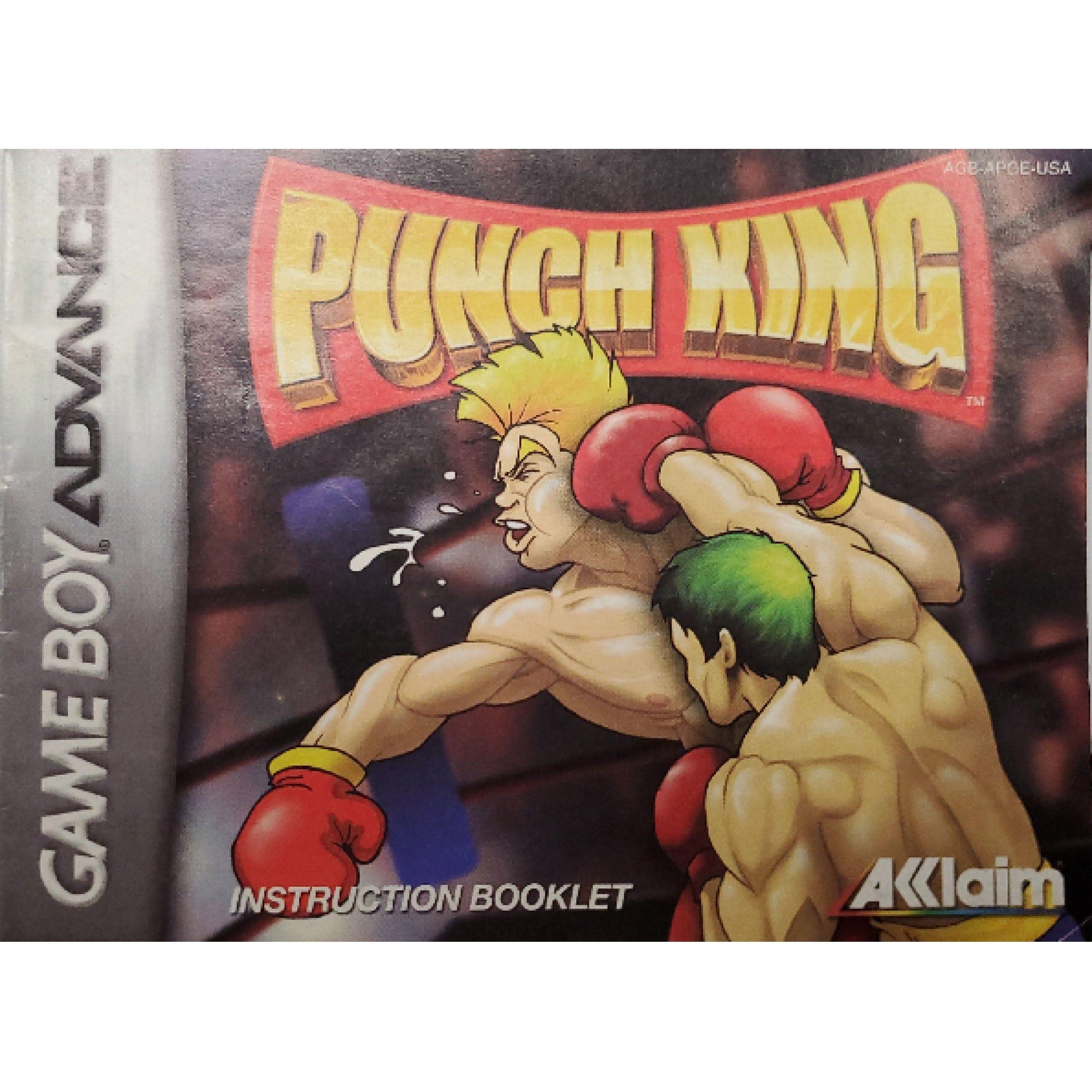 GBA - Punch King (Manual)