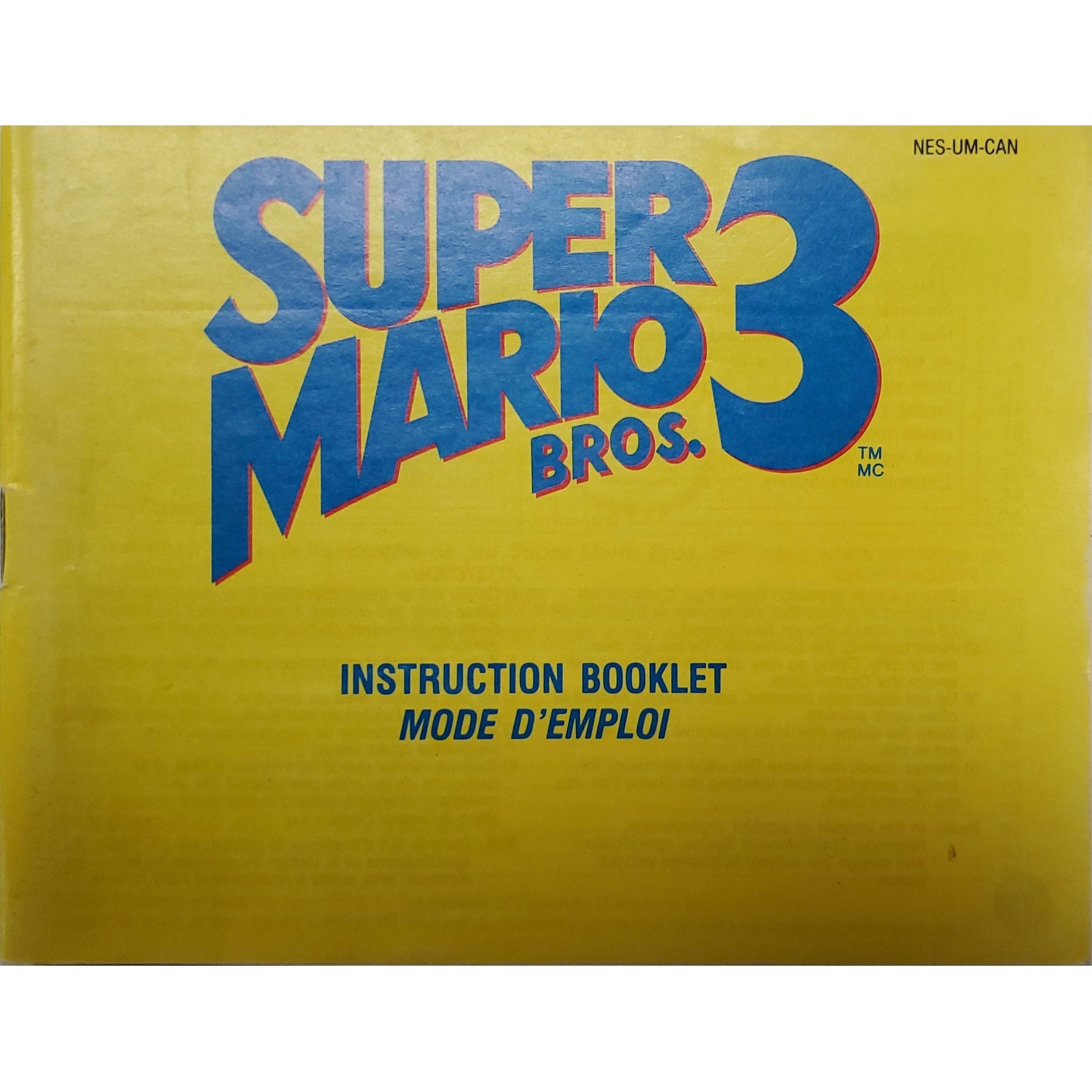 NES - Super Mario Bros 3 (Manual)