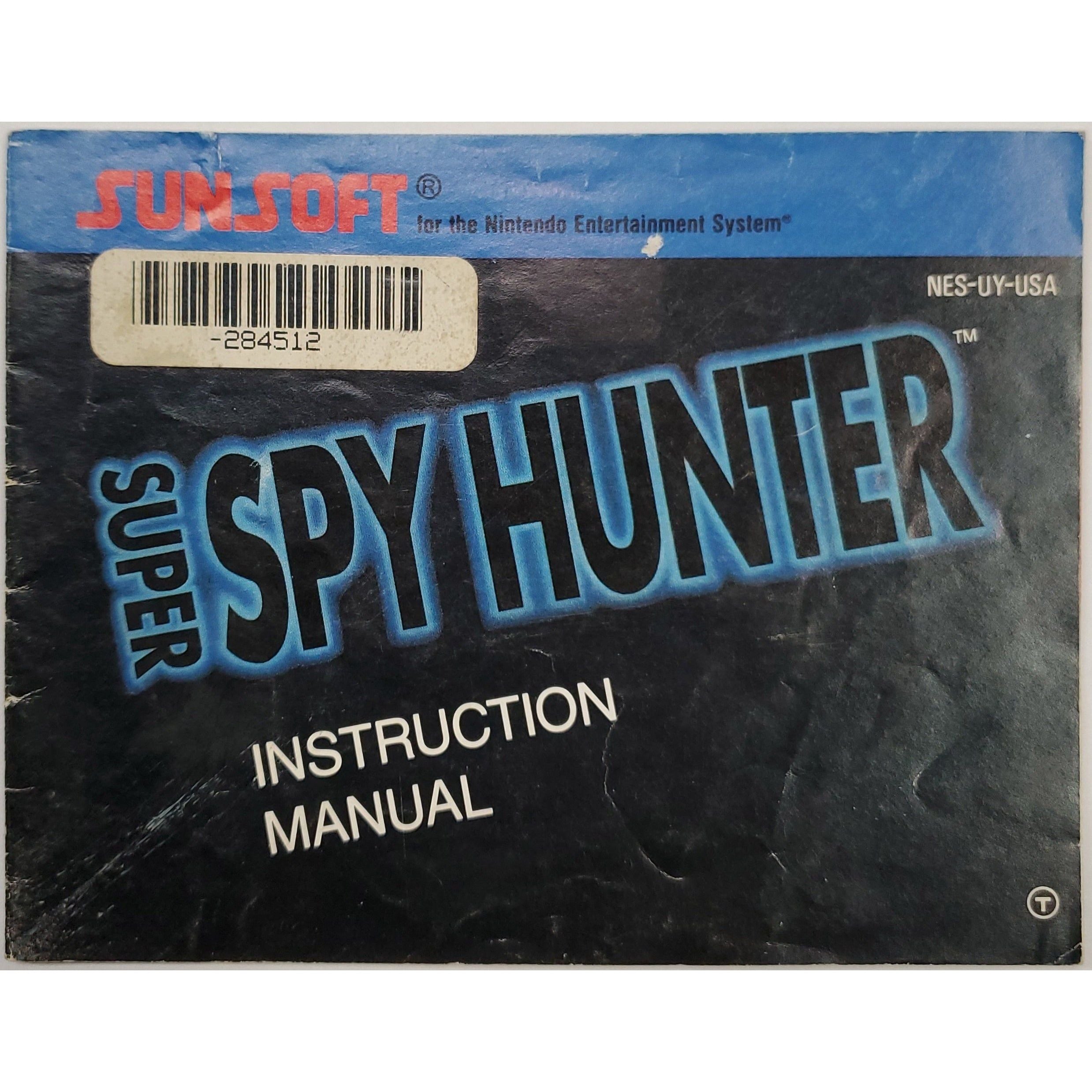 NES - Super Spy Hunter (Manual / Worn)