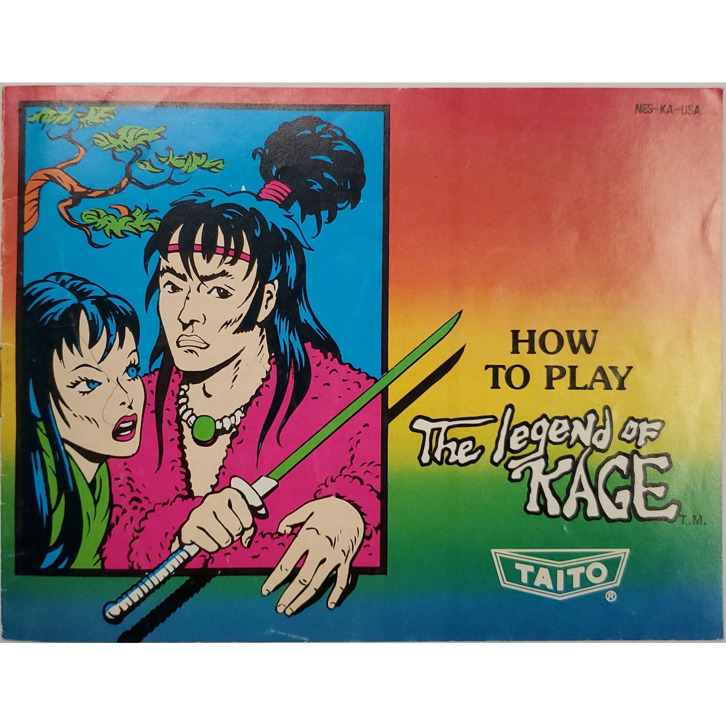 NES - The Legend of Kage (Manual)
