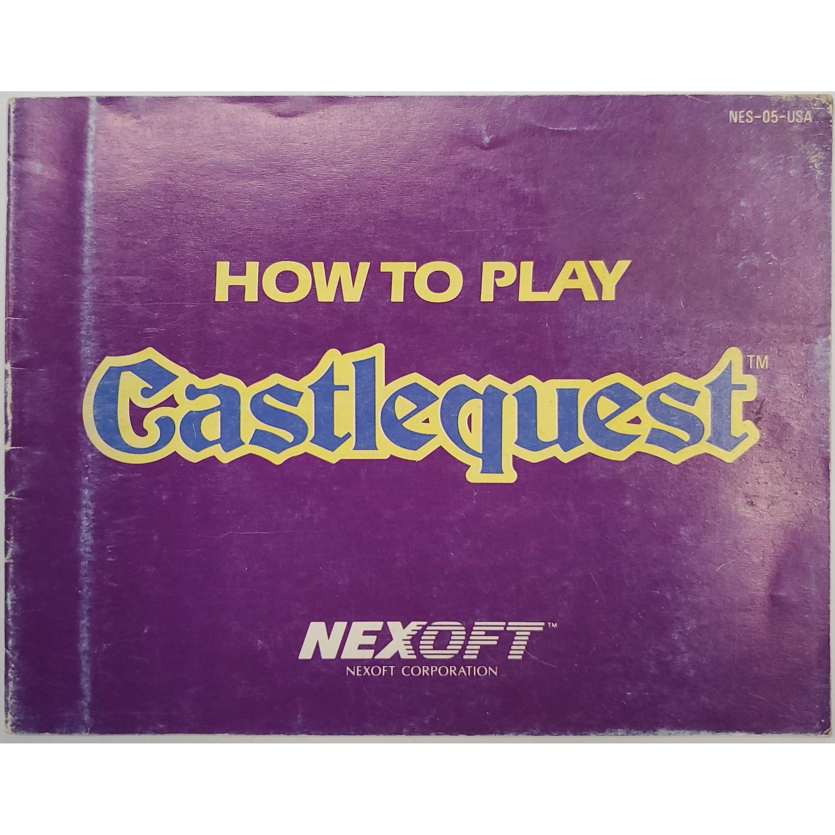NES - Castlequest (Manual)