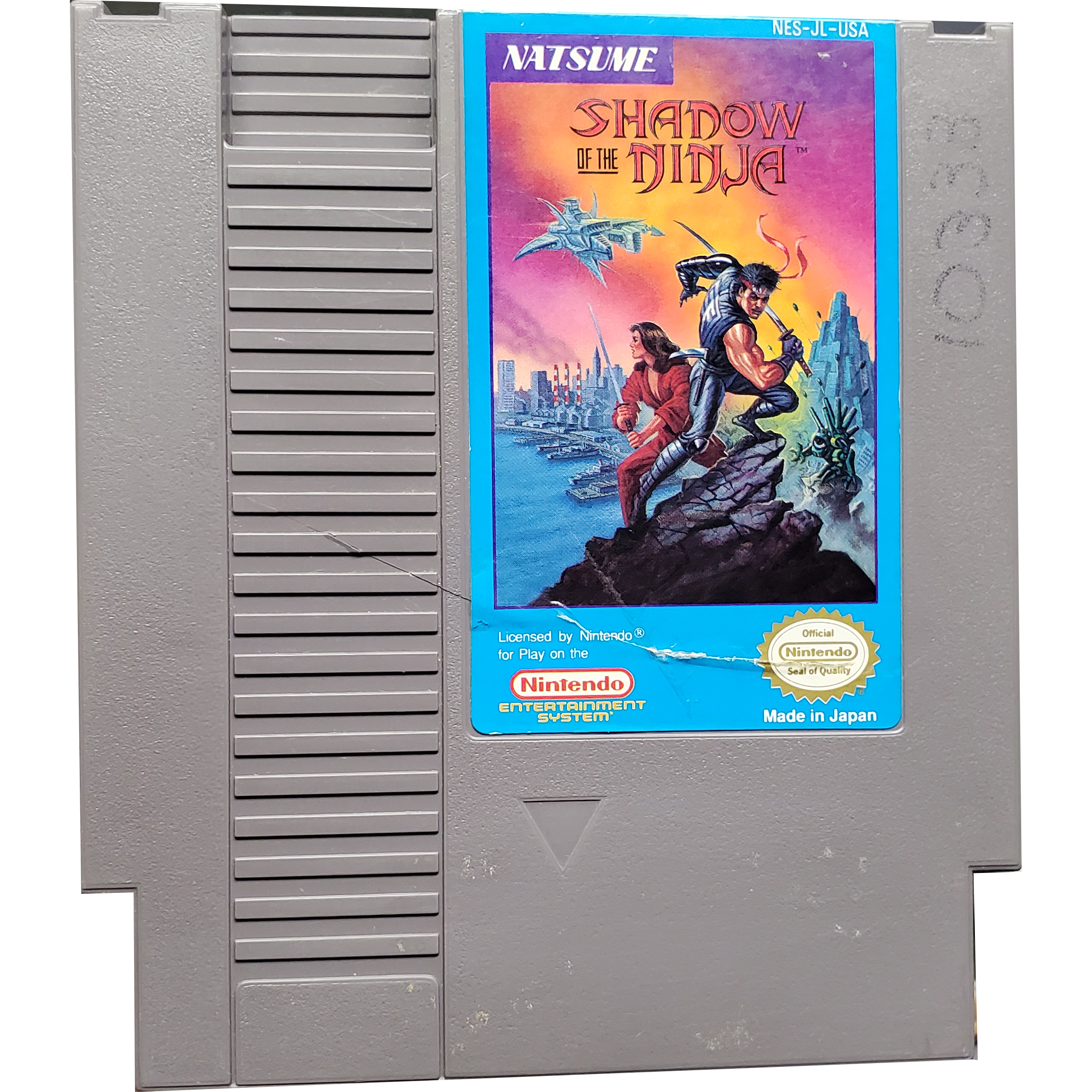 NES - Shadow of the Ninja (Cracked Shell) (Cartouche uniquement)