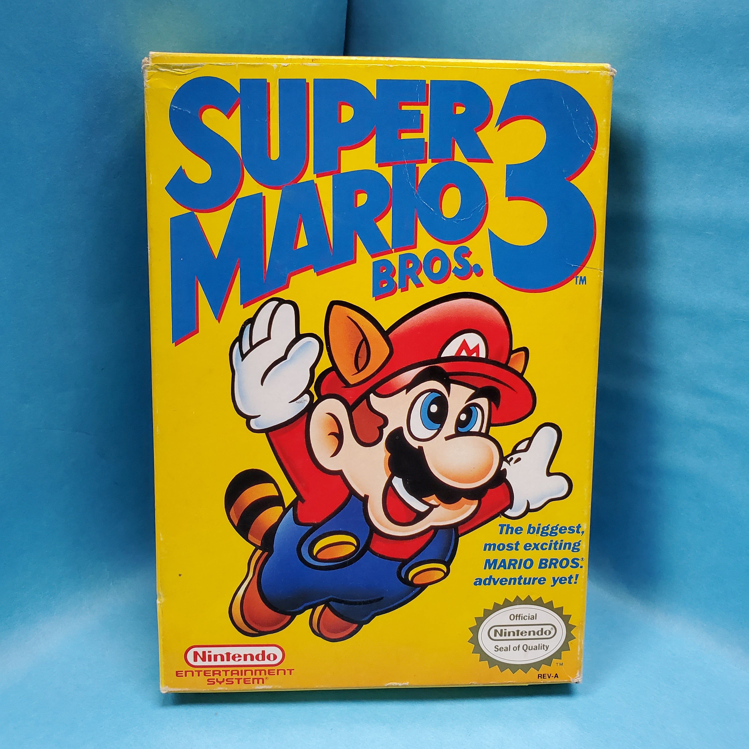NES - Super Mario Bros 3 (Complet en boîte / Grade A / Avec manuel)