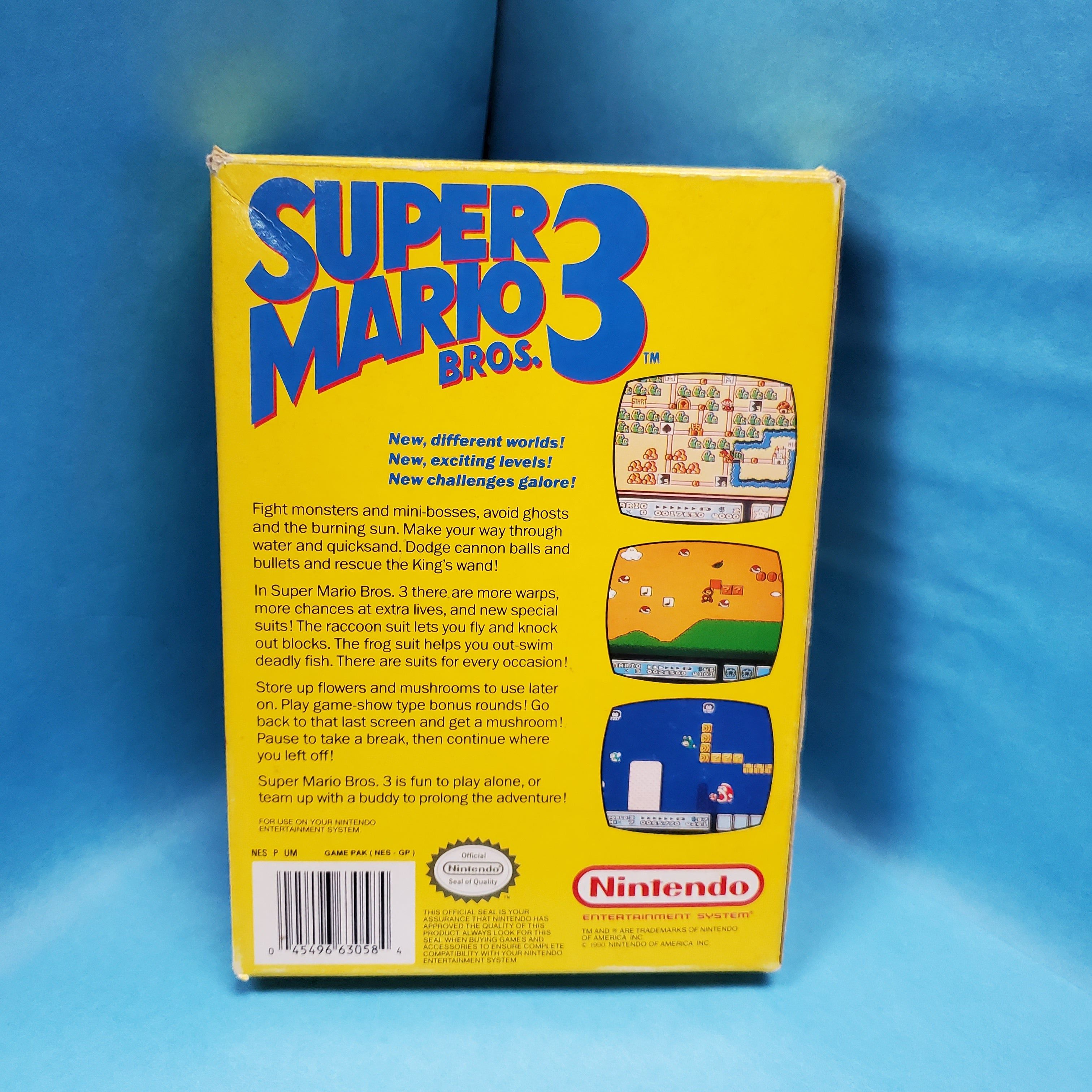 NES - Super Mario Bros 3 (Complete In Box / Grade A / With Manual)