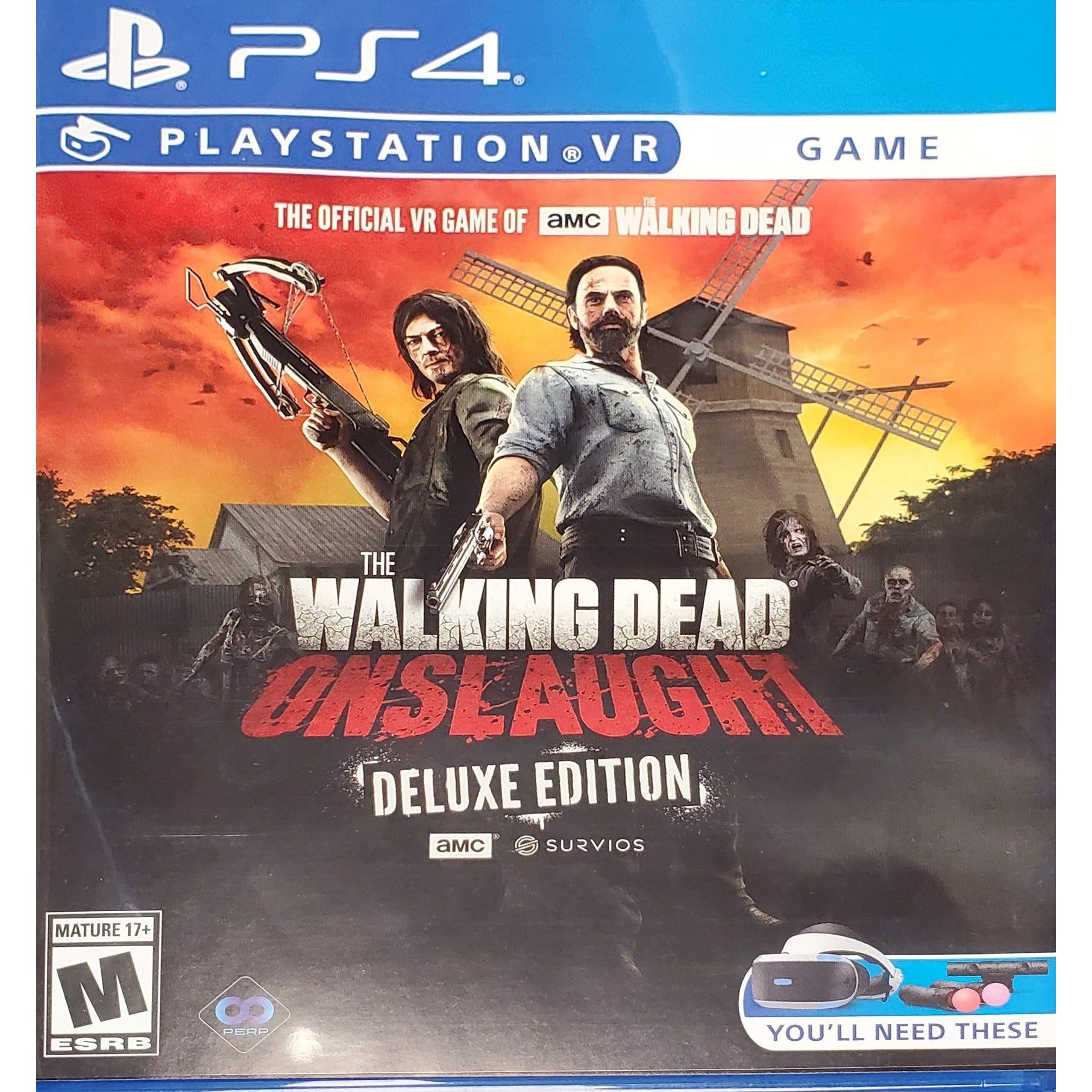 PS4 - The Walking Dead Onslaught Édition Deluxe