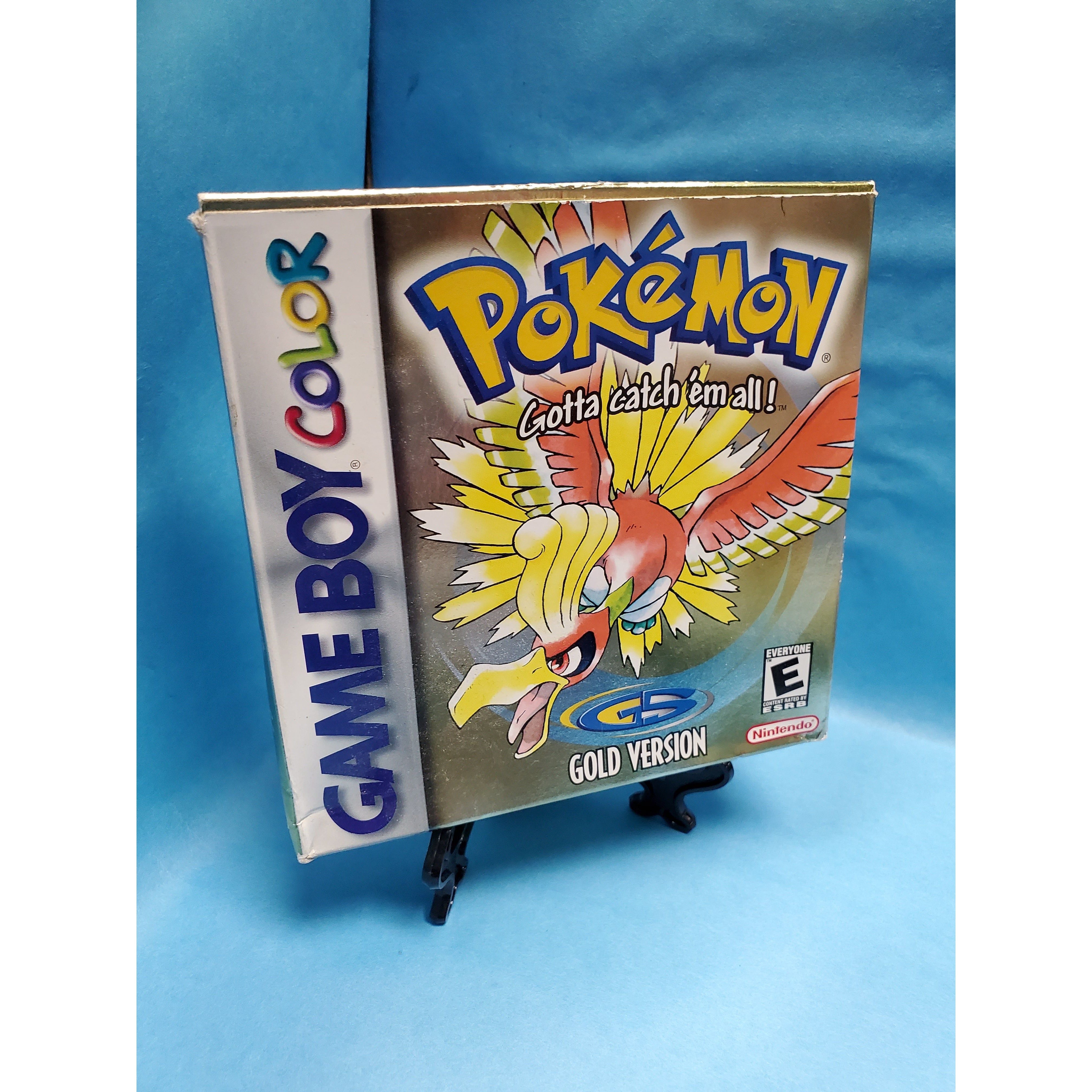 GBC - Pokemon Gold (Complet dans la boîte)