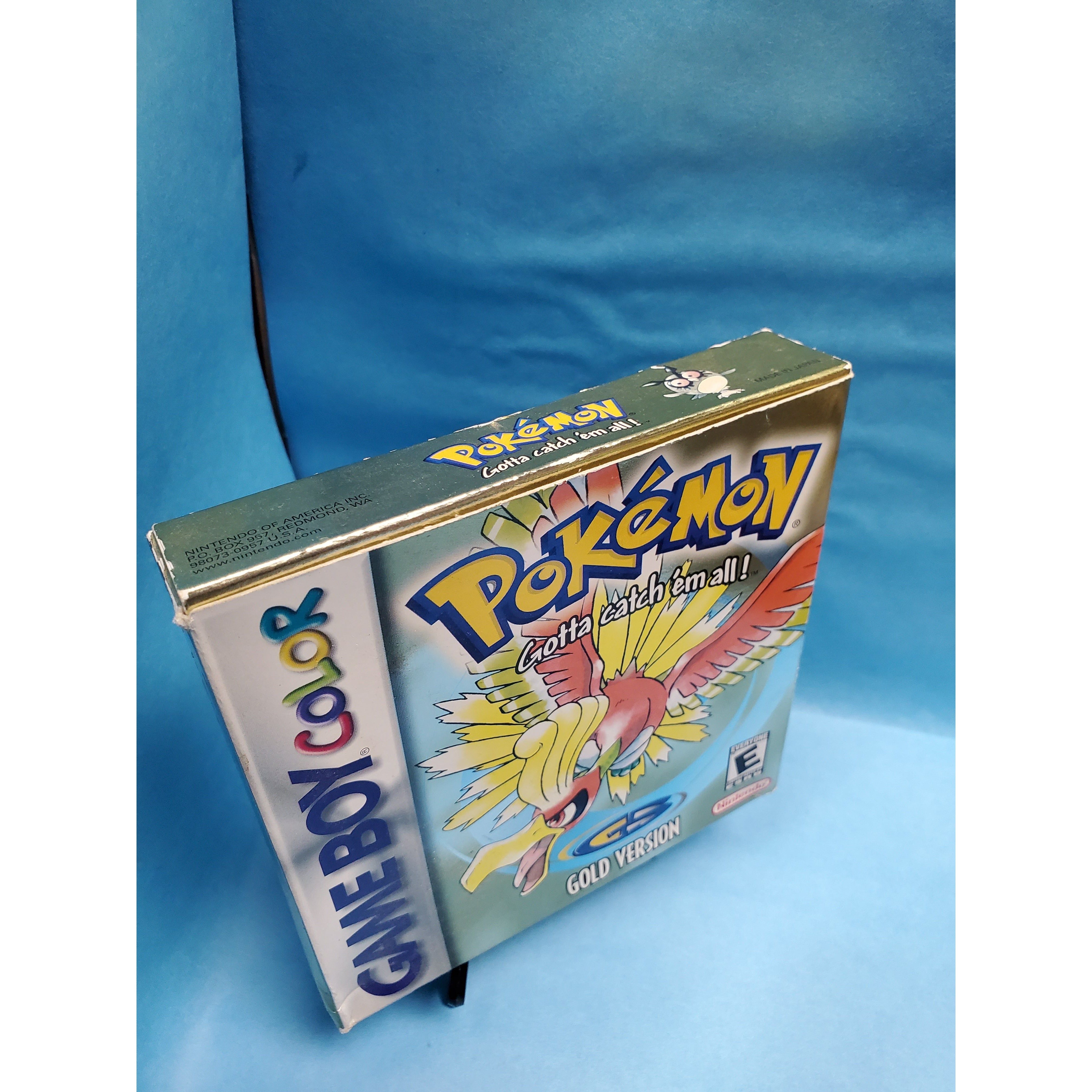 Pokemon Oro Argento Cristallo Game Boy Color 100% ORIGINALI Ita