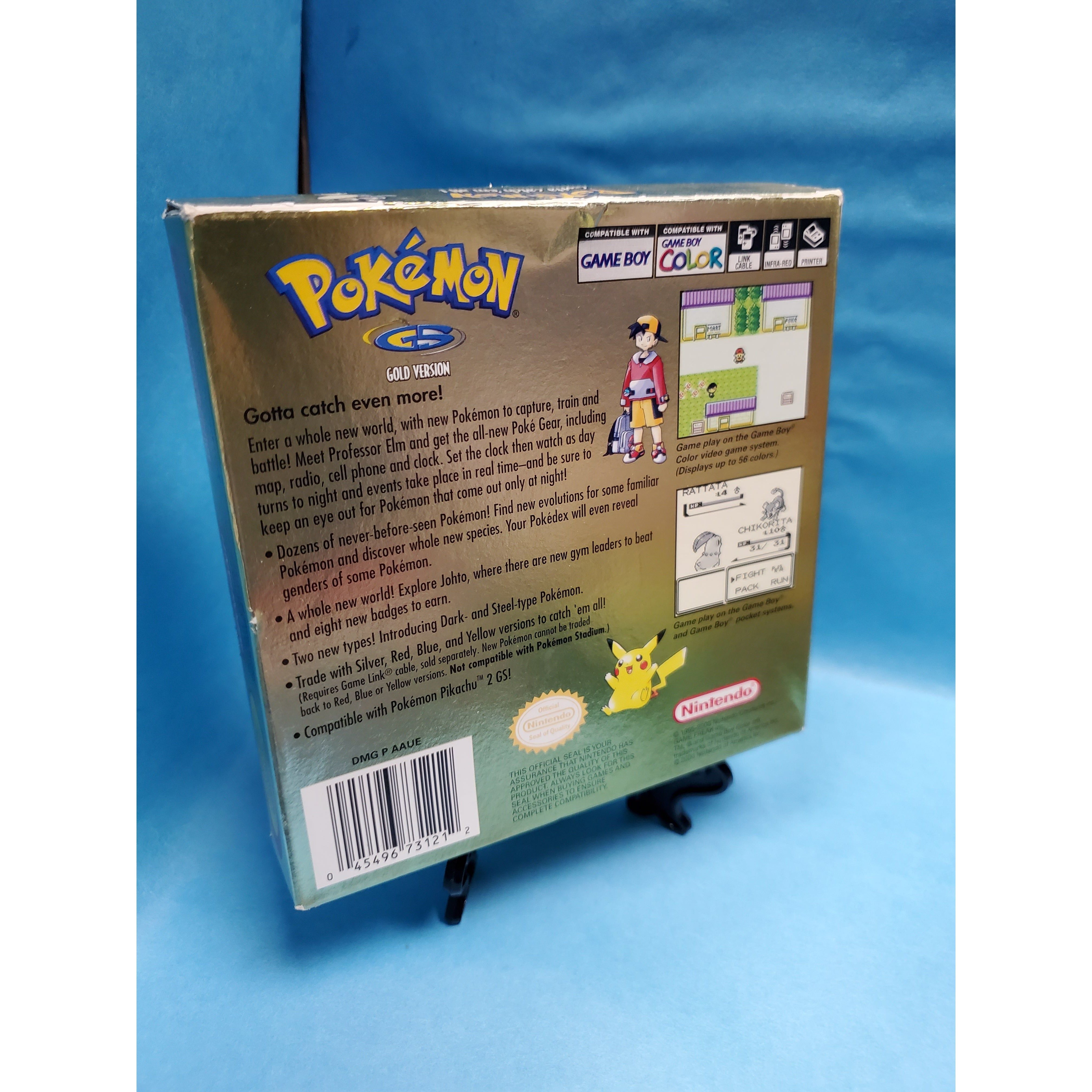 GBC - Pokemon Gold (Complete in Box)