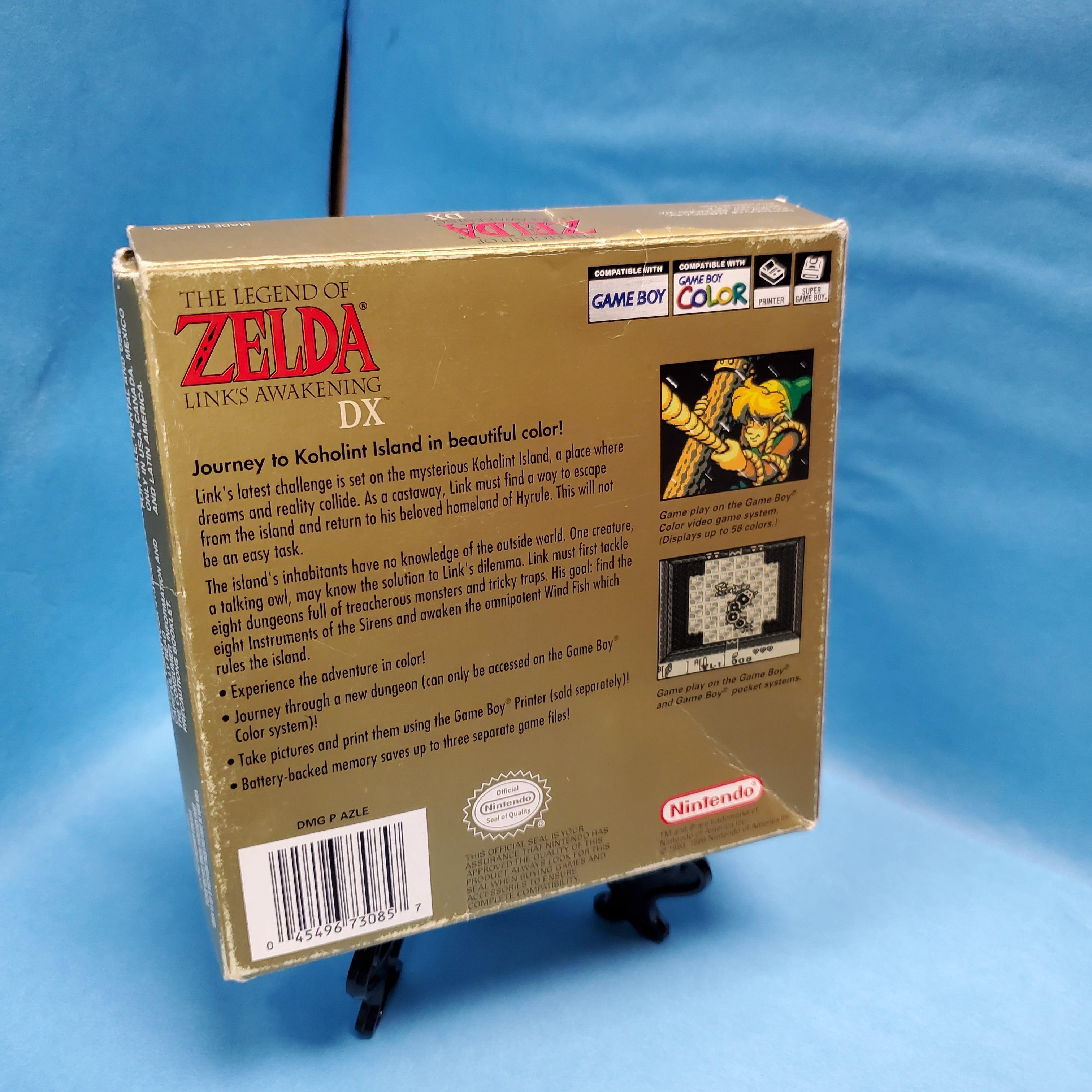 GBC - The Legend Of Zelda Link's Awakening DX (complet dans la boîte)
