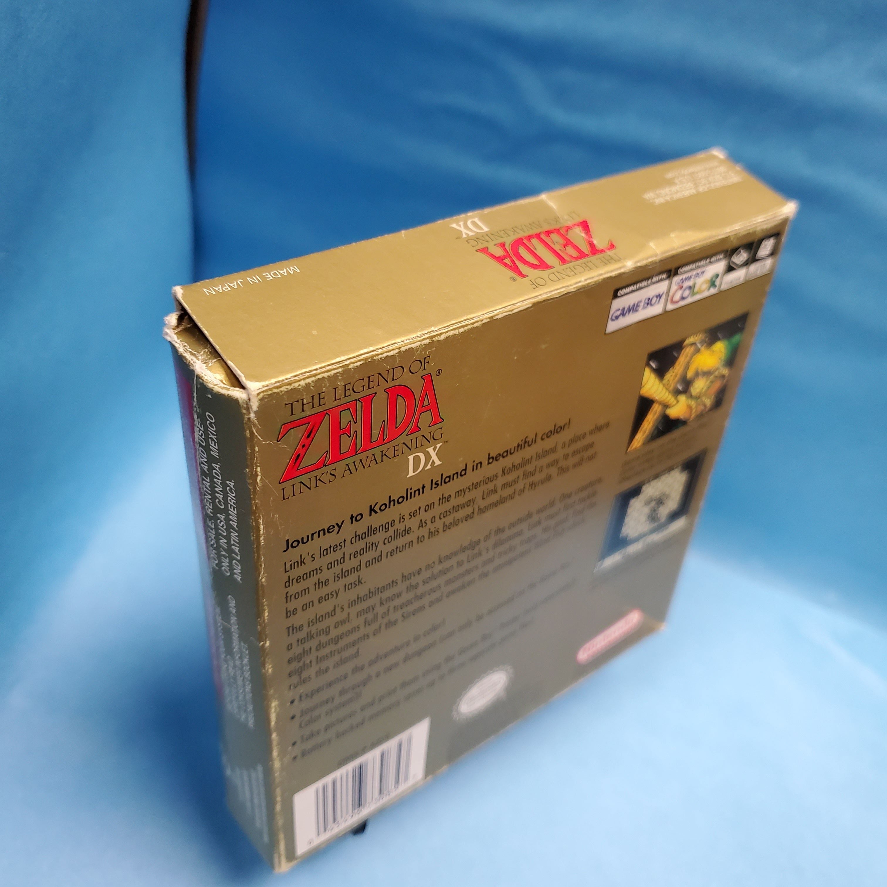 GBC - The Legend Of Zelda Link's Awakening DX (Complete in Box)