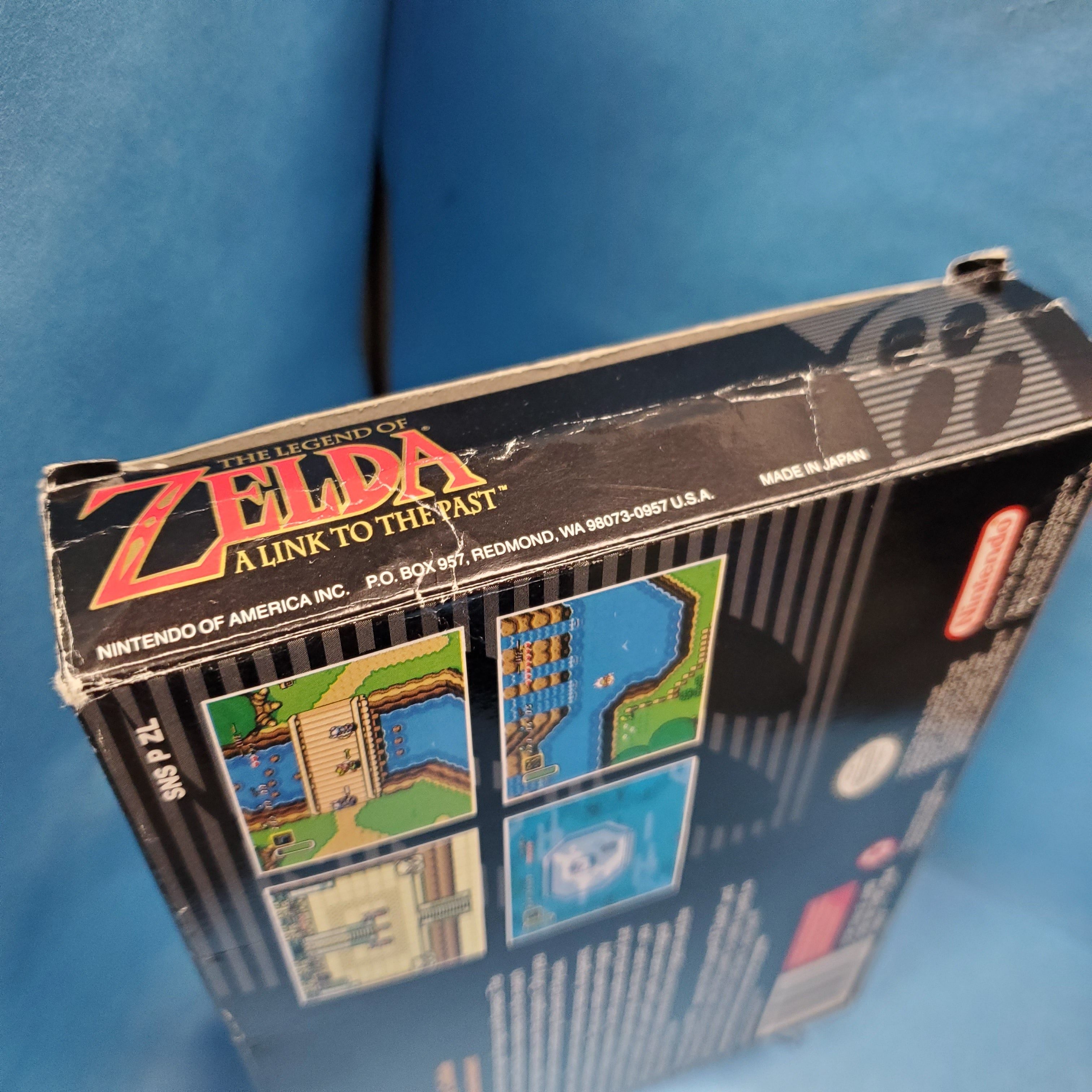 SNES - The Legend of Zelda A Link to the Past (Complete in Box A- With Manual)