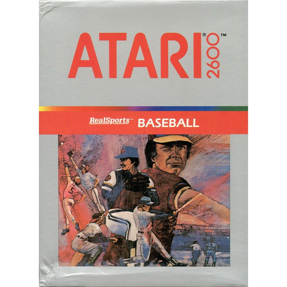 Atari 2600 - RealSports Baseball (cartouche uniquement)